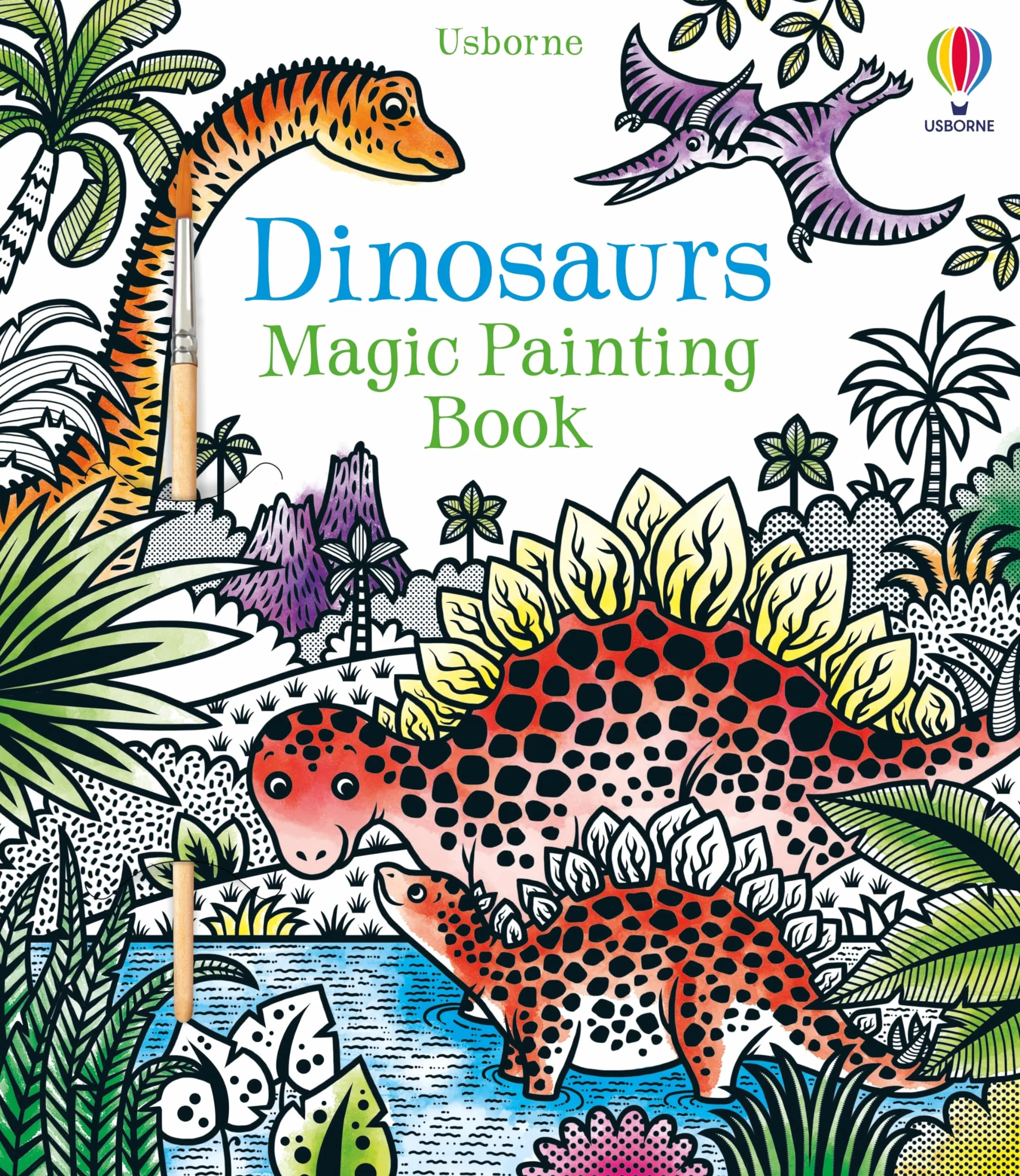 Dinosaurs Magic Painting Book: 1 (Magic Painting Books)