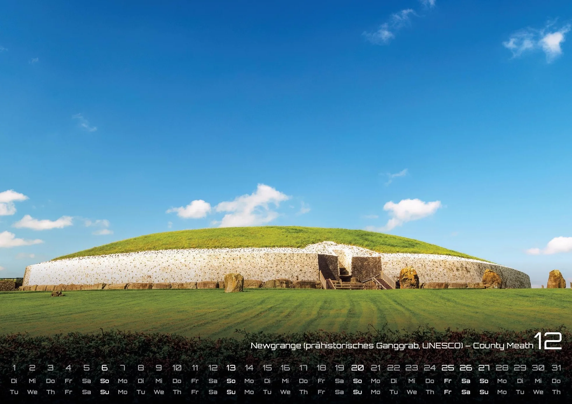 Irland - Die grüne Insel - 2026 - Kalender DIN A2: Der Wandkalender mit den schönsten Motiven aus Irland für das Jahr 2026 im extragroßen Format DIN A2 (ca. 60 x 42 cm)!