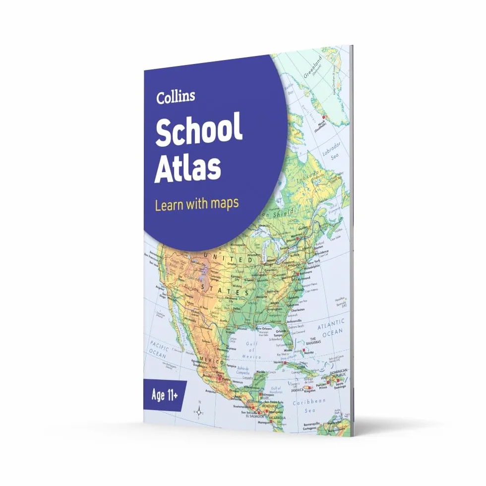 Collins School Atlas: Ideal for learning at school and at home