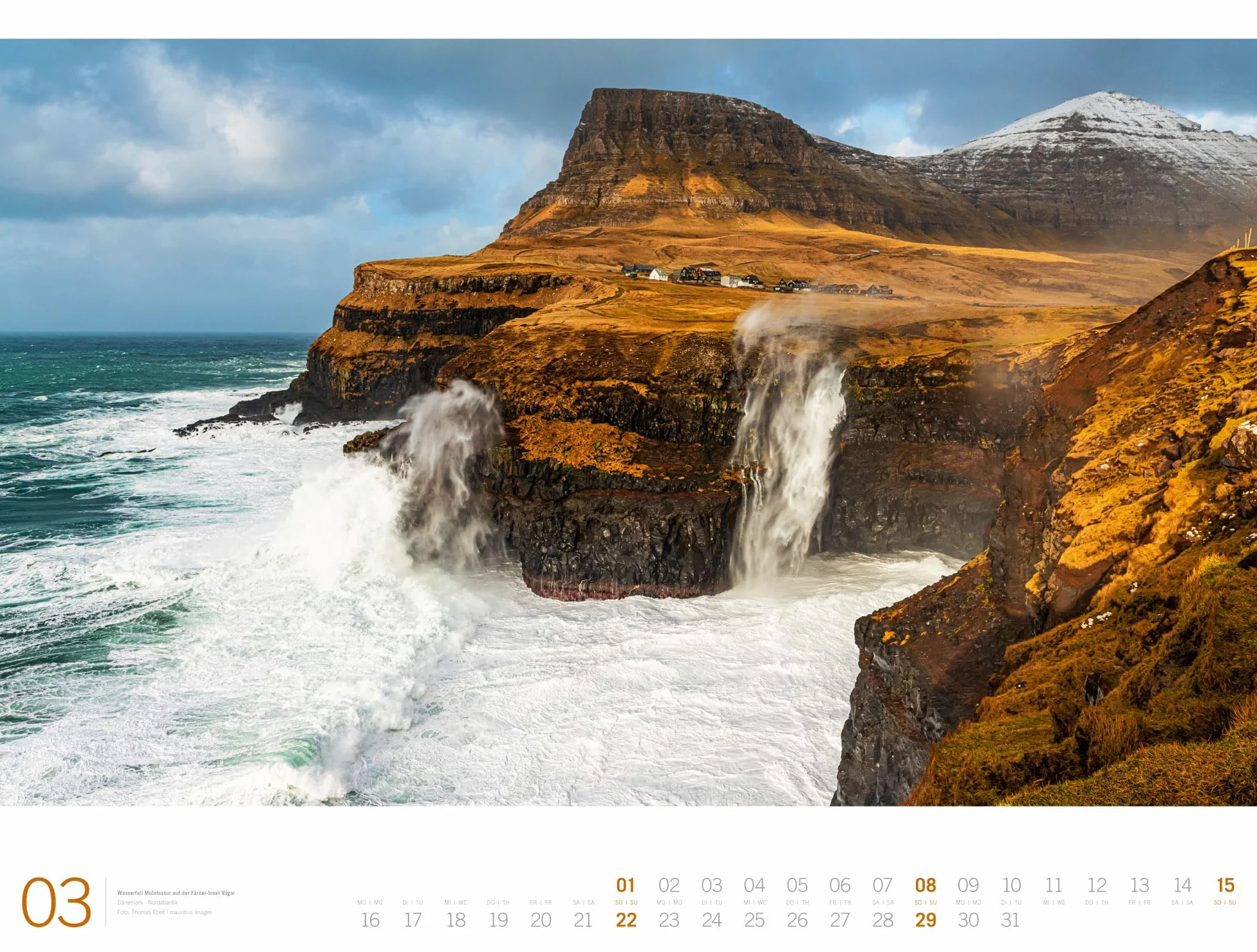 Meer Gallery Kalender 2026: Außergewöhnlicher Meeres-Kalender im großen Querformat (66x50 cm) | Küste und Strand im Großformat