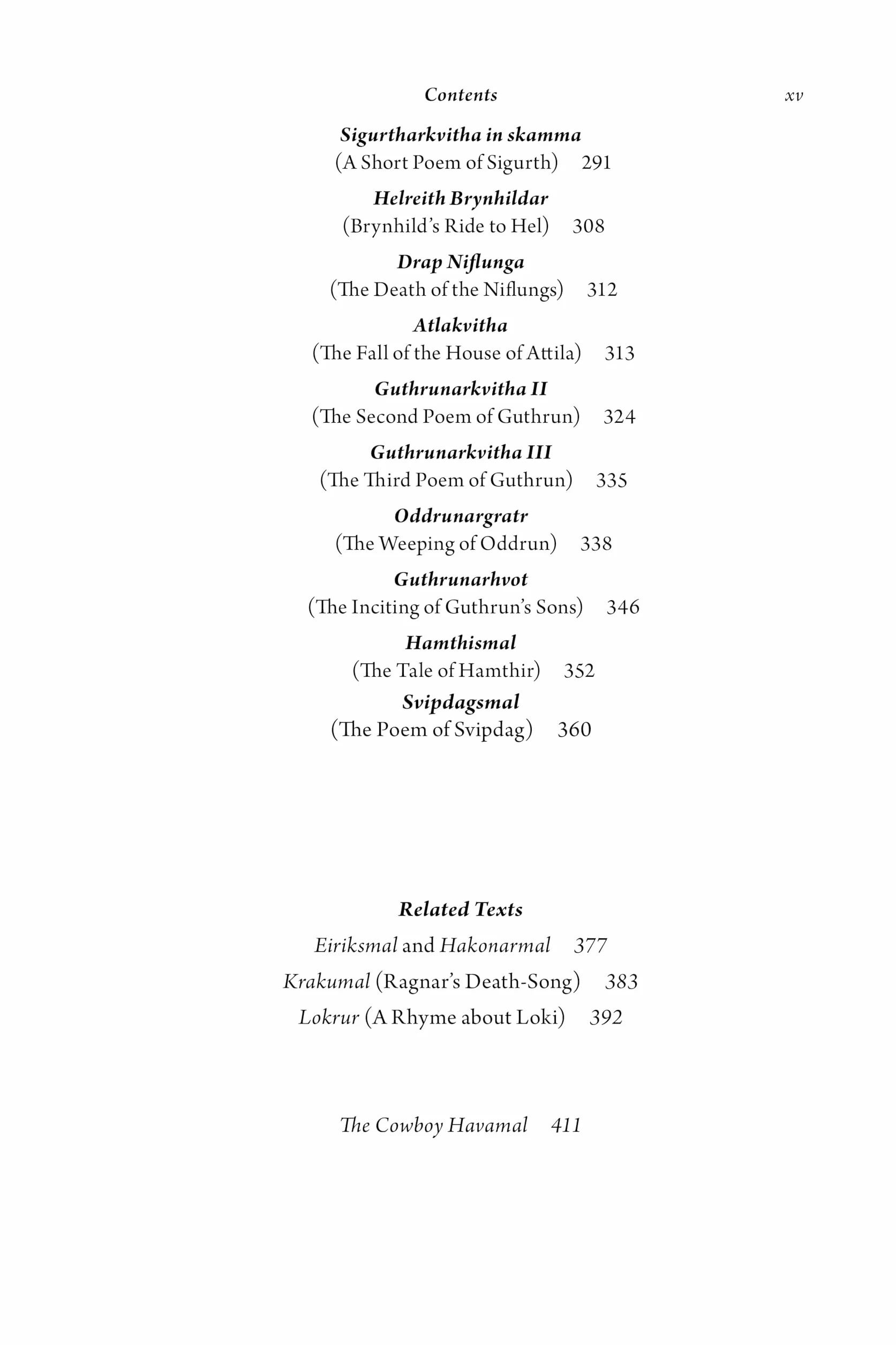 The Poetic Edda: Expanded Second Edition: Stories of the Norse Gods and Heroes