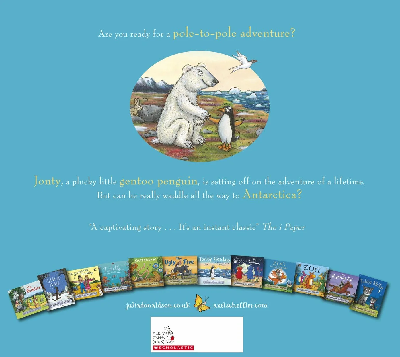 Jonty Gentoo - The Adventures of a Penguin