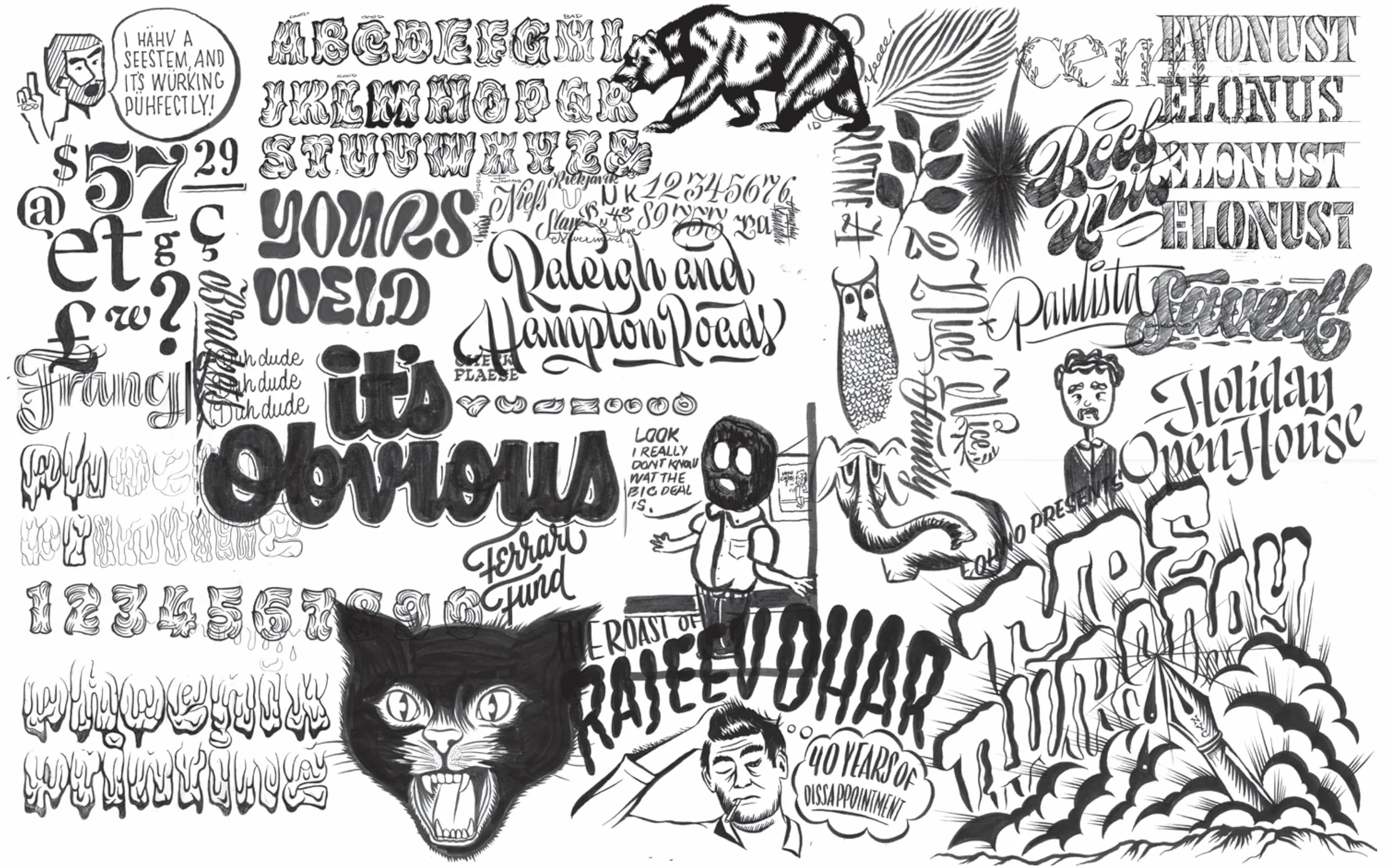 The Ohno Book A Serious Guide to Irreverent Type Design /anglais