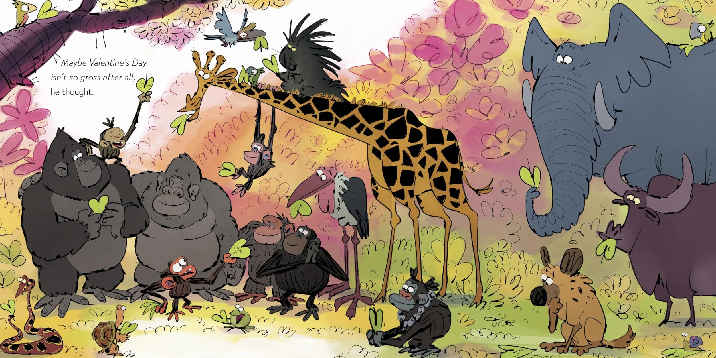 Grumpy Monkey Love is Gross: The latest funny story in the New York Times bestselling series