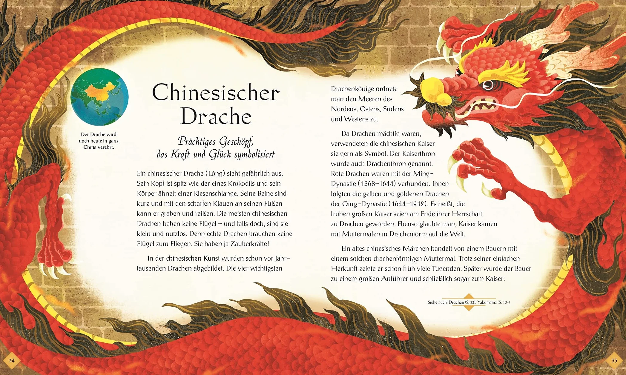 Magische Fabelwesen und mythische Kreaturen: Von Drachen, Hexen und Wassergeistern. 60 Magische und mythischen Wesen. Beeindruckend illustriert. Für Kinder ab 7 Jahren