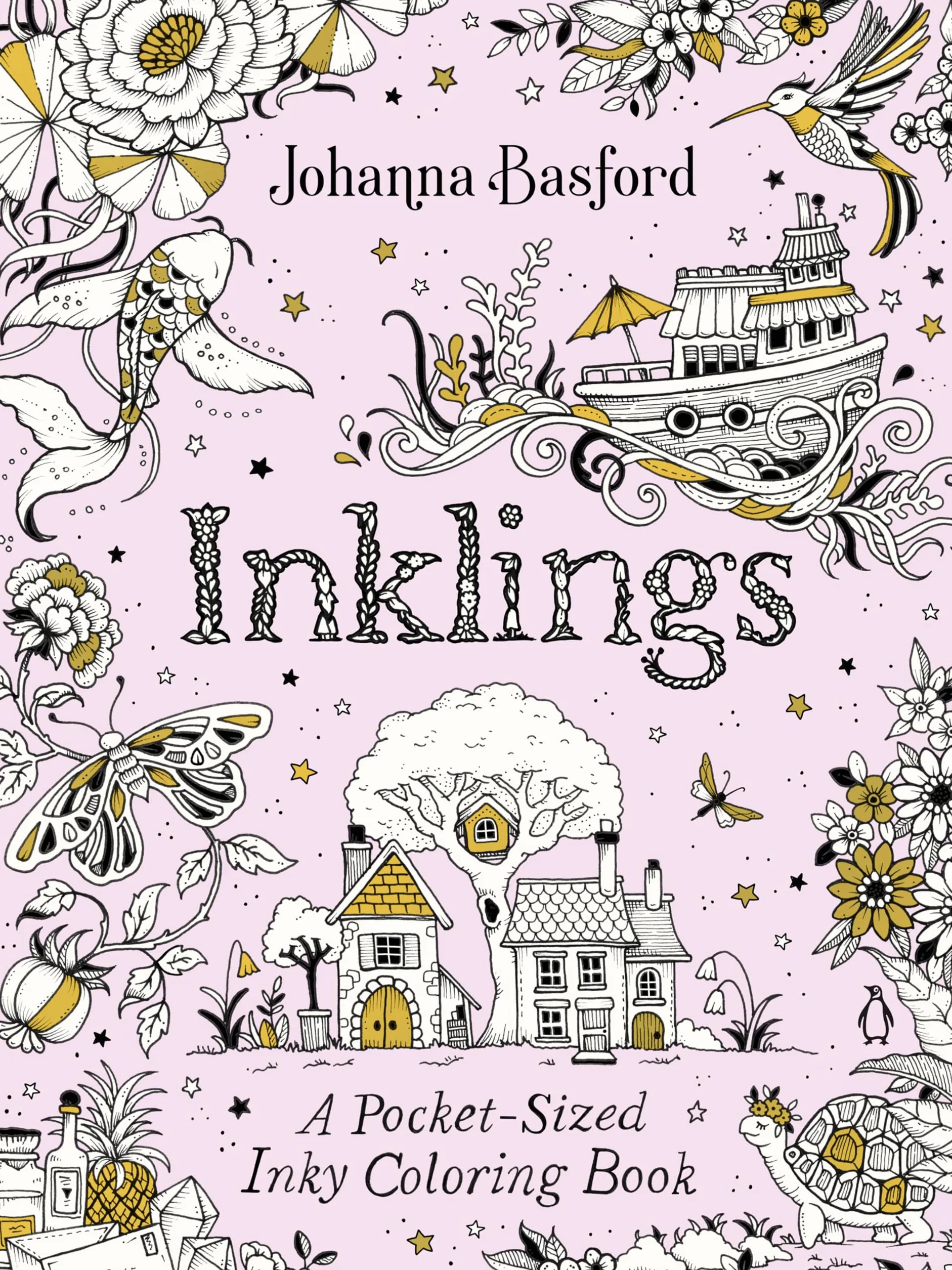 Inklings: A Pocket-Sized Inky Coloring Book
