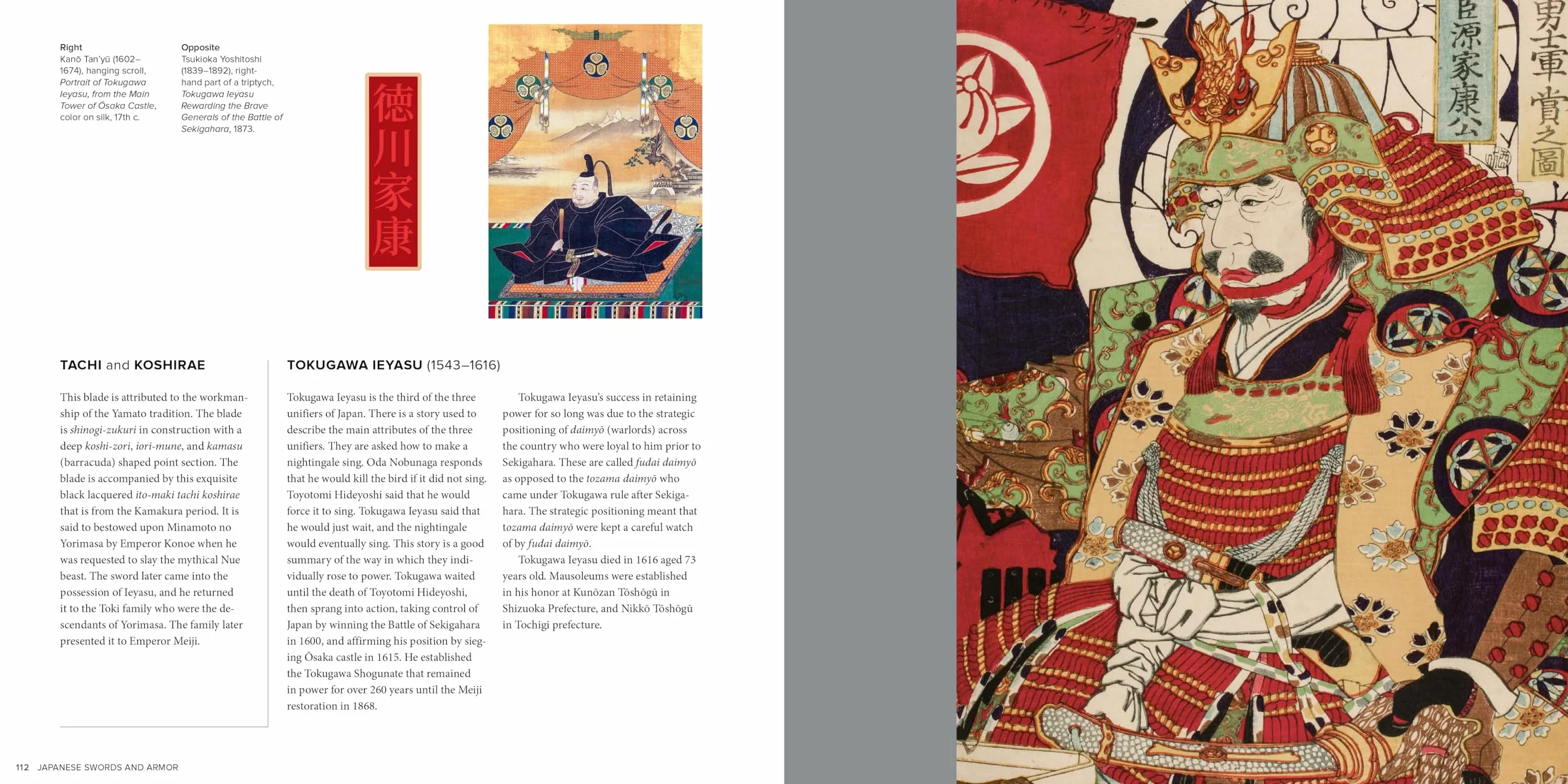 Japanese Swords and Armor /anglais: Masterpieces from Thirty of Japan's Most Famous Samurai Warriors