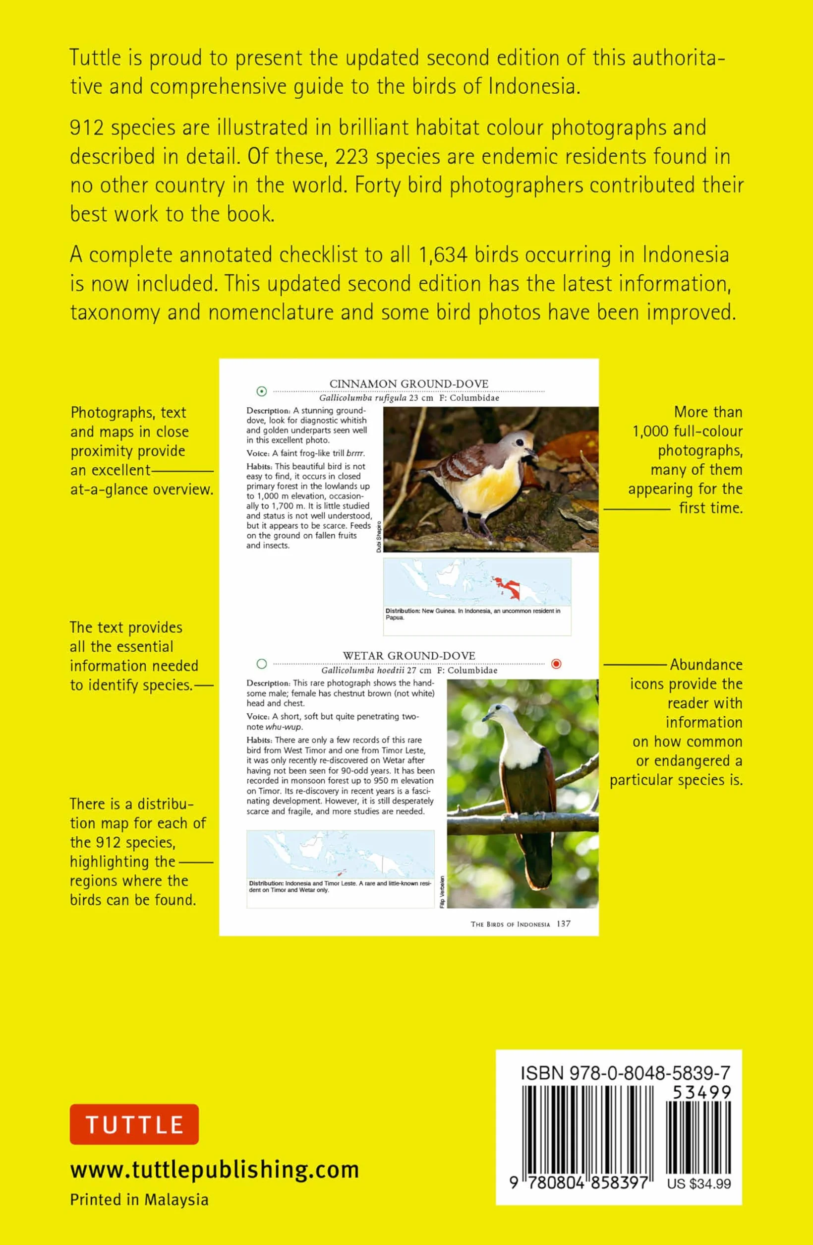 A Photographic Guide to the Birds of Indonesia: Updated Second Edition