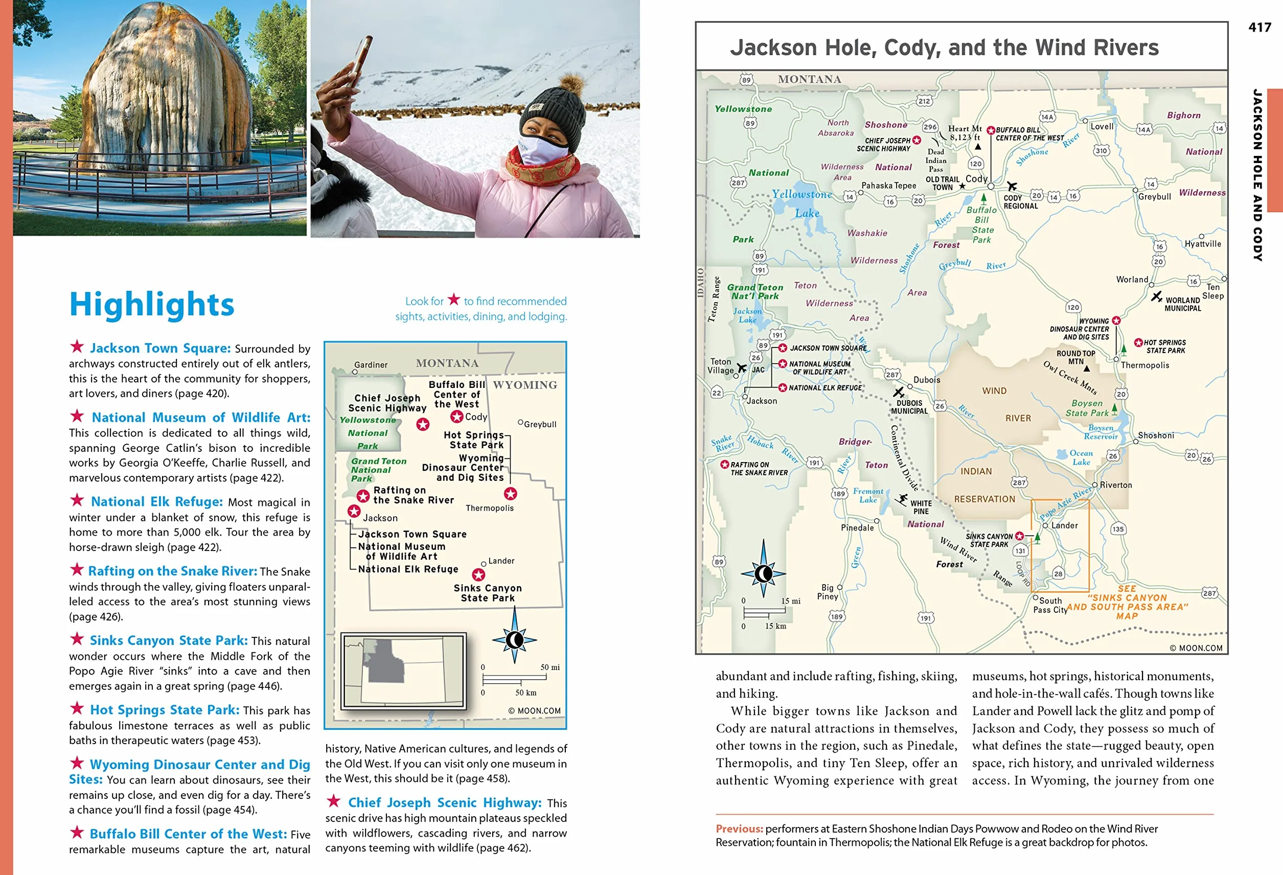 Moon Montana & Wyoming: With Yellowstone, Grand Teton & Glacier National Parks (Fifth Edition): Road Trips, Outdoor Adventures, Wildlife Viewing