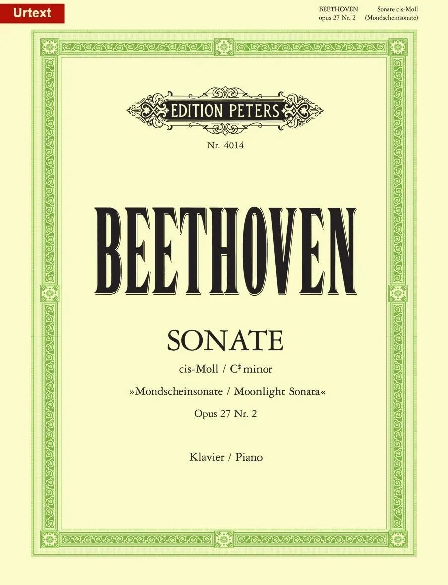 Sonate 14 cis op.27/2 (mondschein): Sonata quasi una Fantasia