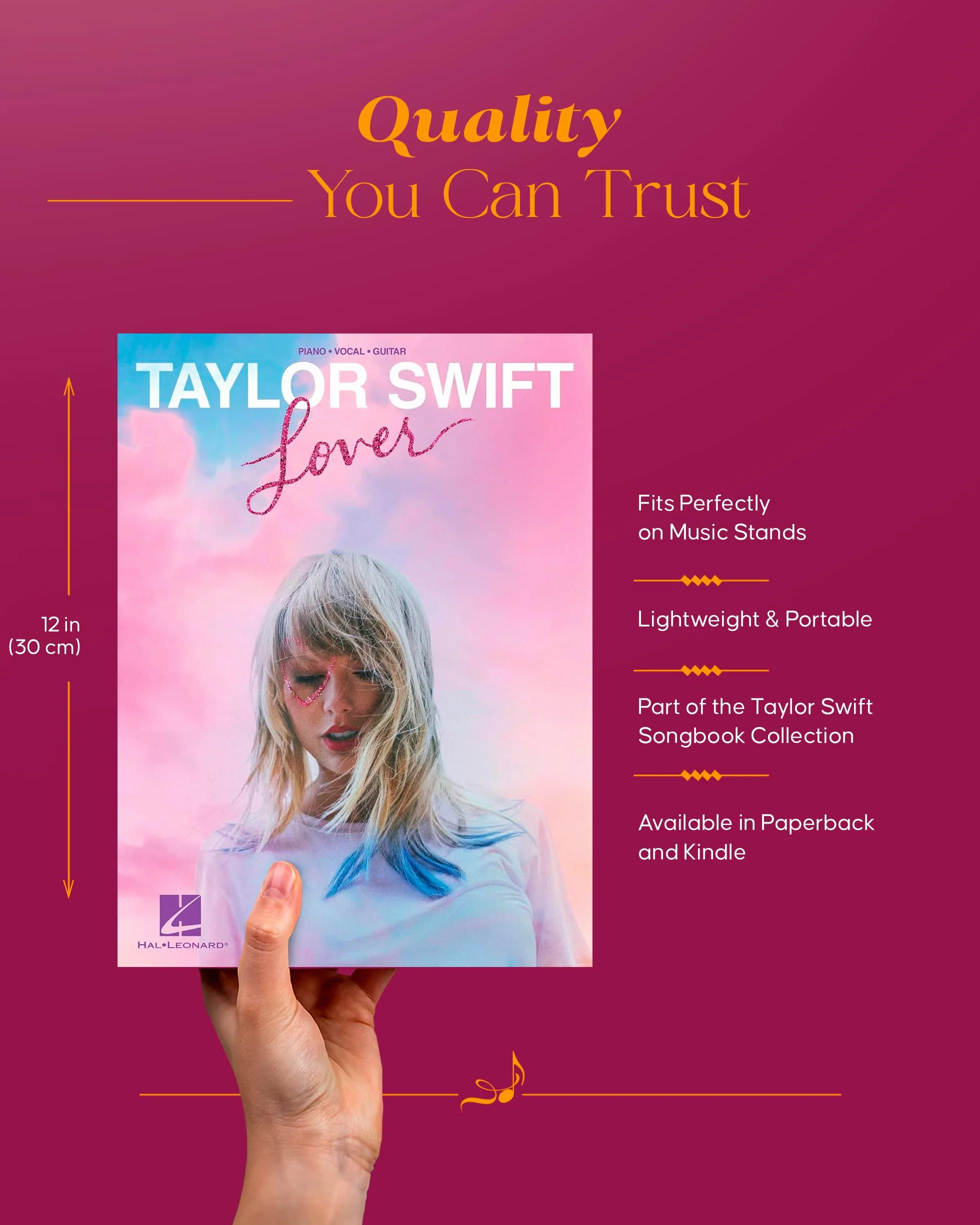 Taylor Swift - Lover: Lover: Piano-Vocal-Guitar