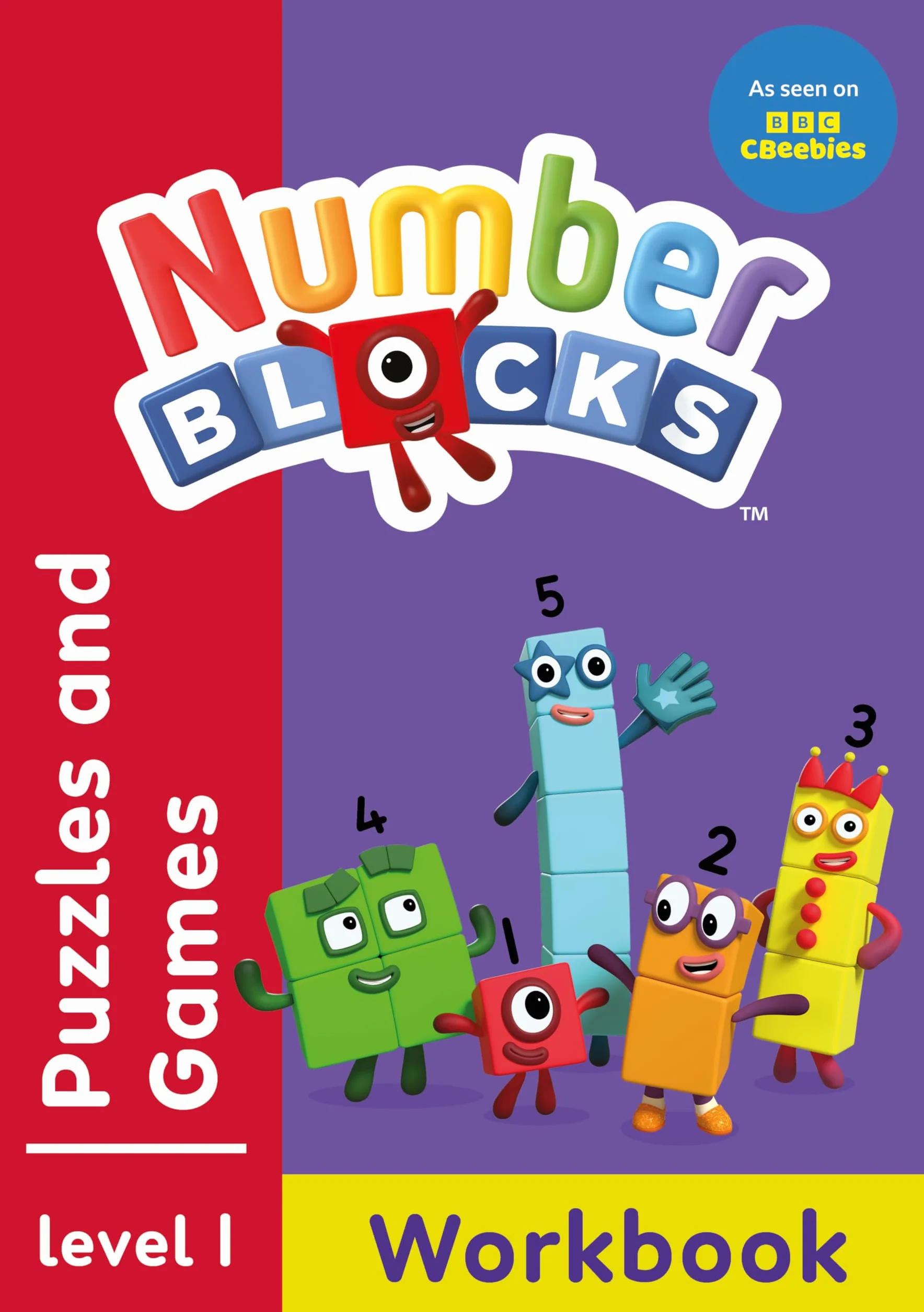 Numberblocks Puzzles and Games (Red Level Workbook): 3