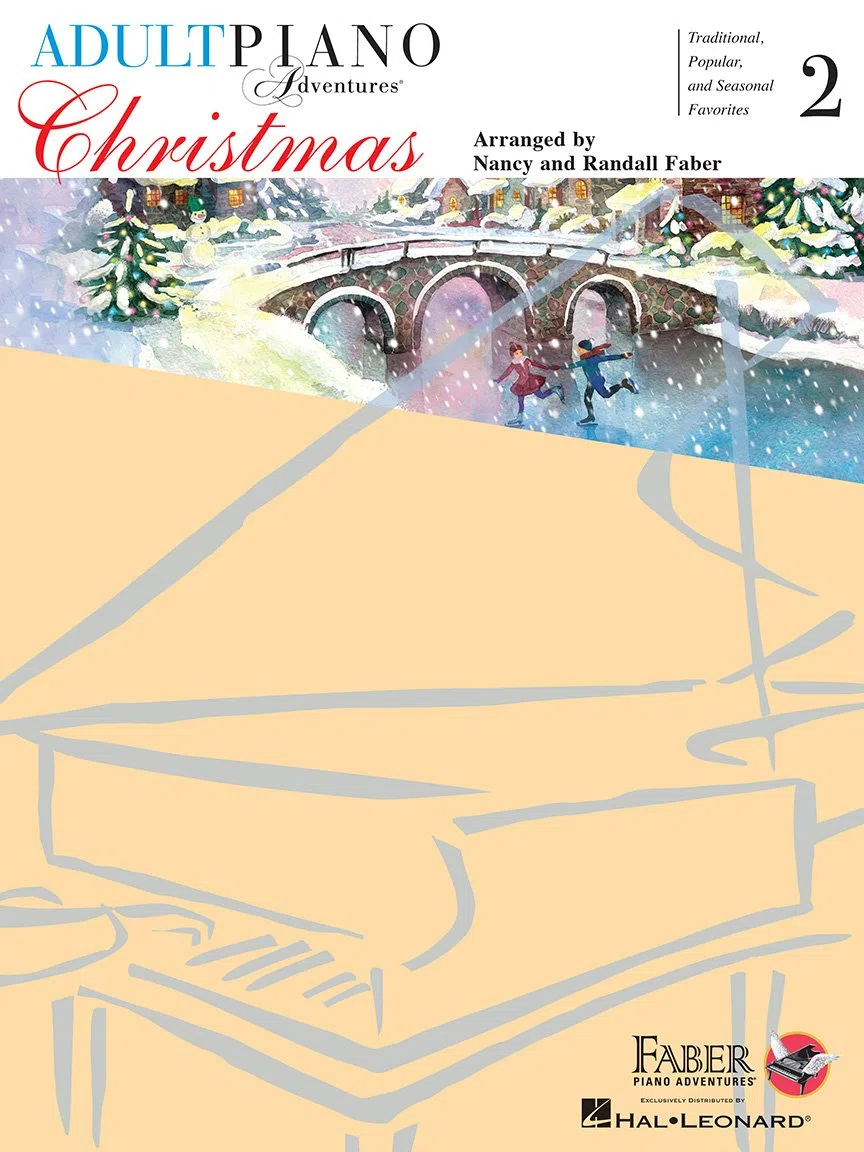 Christmas for all time - book 2 with enhanced cd piano +cd: Adult Piano Adventures®