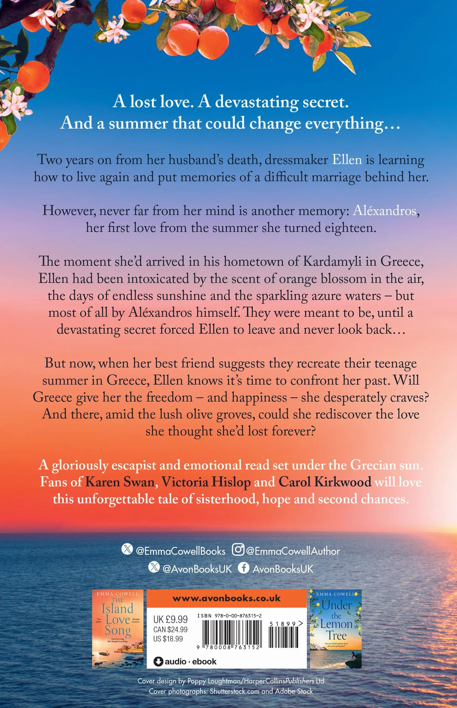 Beneath the Orange Blossom: Spend summer in Greece in this gloriously escapist, romantic read, BRAND NEW for 2026 and perfect for fans of Karen Swan and Carol Kirkwood