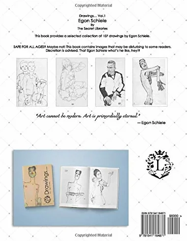 Egon Schiele Drawings...Vol.1: Beautiful Sketches by Egon Schiele (Expressionism, Portraits, Figurative, Fine Art, History of Art, Self-Portraits, Sketch Books)