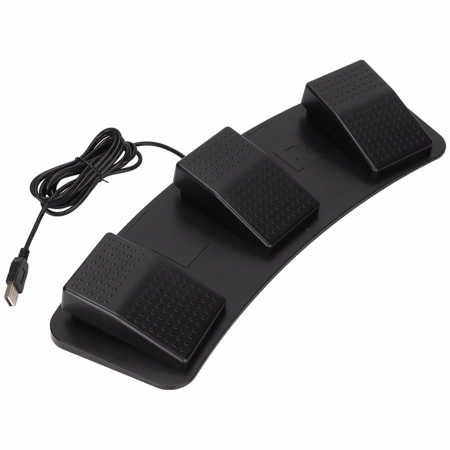Pedal z Triple Foot Switch USB, PC Triple Foot Switch 3 Klucz Klawisz Klawiatura do Gry w grę Wideo Sterowanie Sprzętu ((wyłącznik fotoelektryczny))