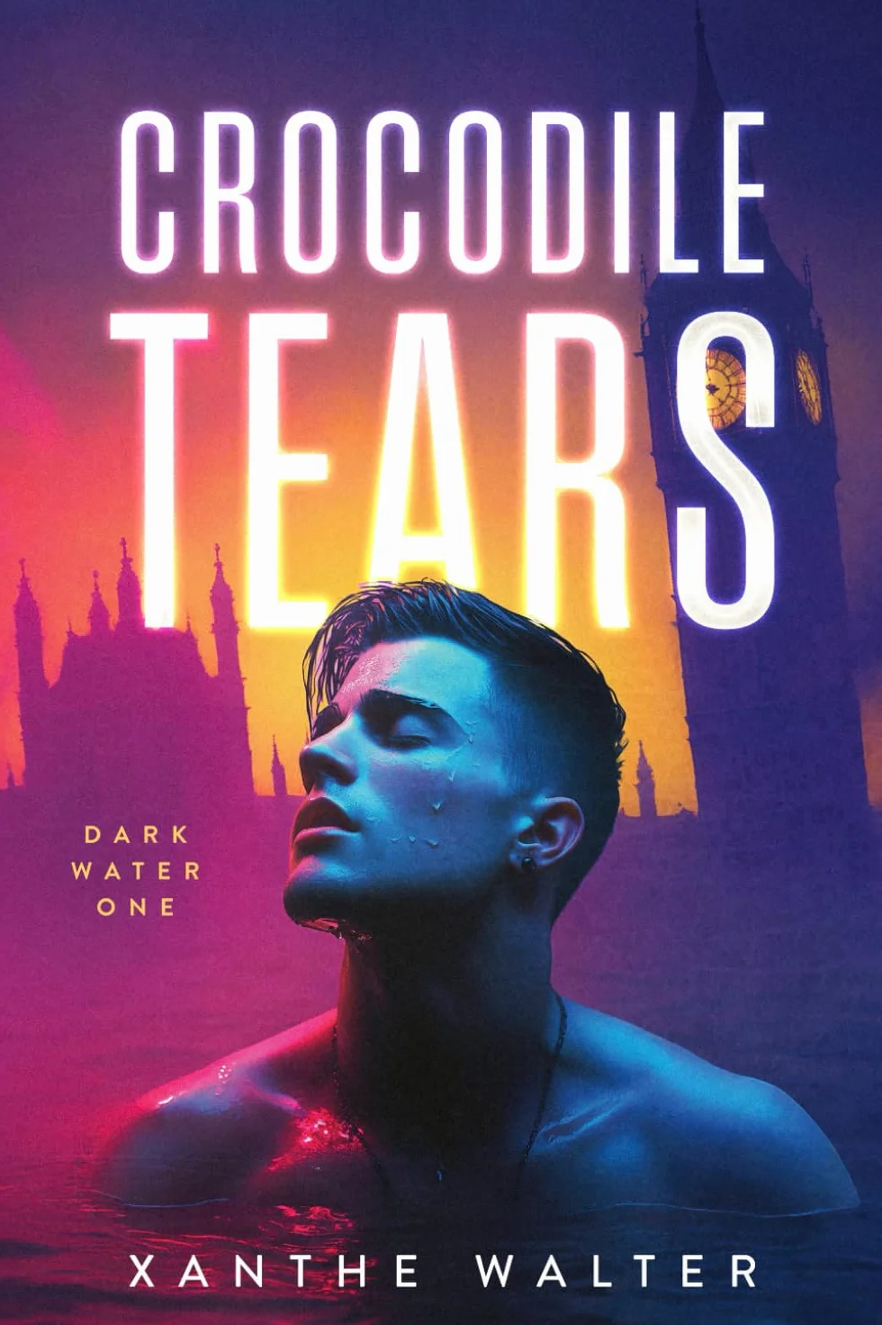 Crocodile Tears: Heart-pounding MM romantic suspense thriller set in a dystopian near future where dark water, deadly secrets, and dangerous love collide.