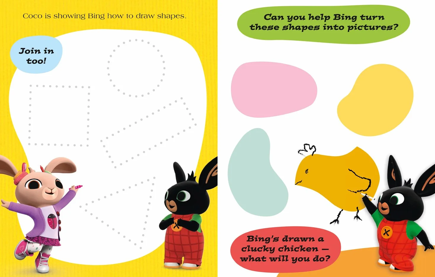 Bing’s Wipe Clean Activity Book: A fun Bing activity book for children ages 2 – 5 with a wipe-clean pen
