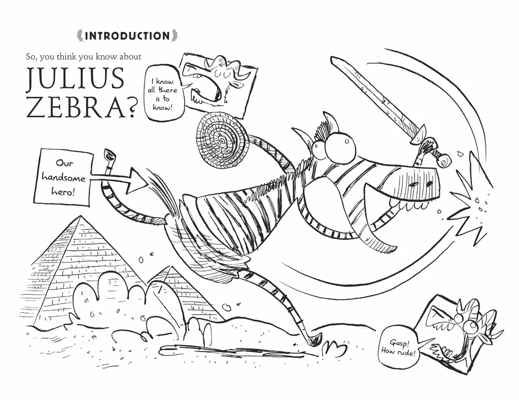 Julius Zebra: Grapple with the Greeks!