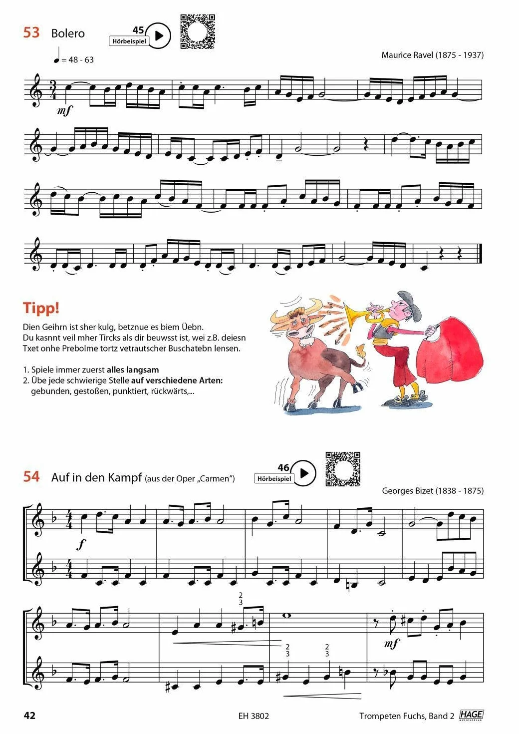 Trompeten Fuchs Band 2: Die geniale und spaßige Trompetenschule. Auch geeignet für Flügelhorn, Kornett oder Tenorhorn