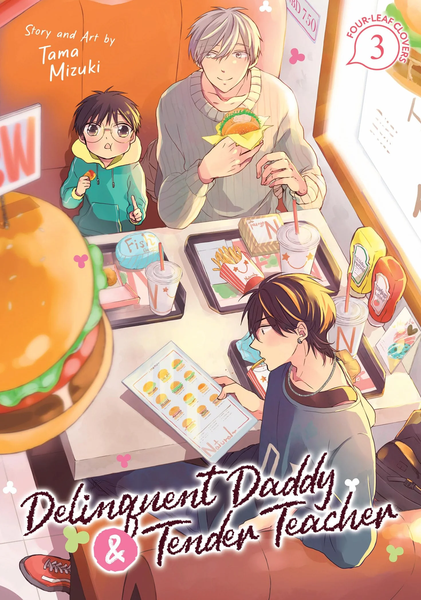 Delinquent Daddy and Tender Teacher Vol. 3: Four-Leaf Clovers