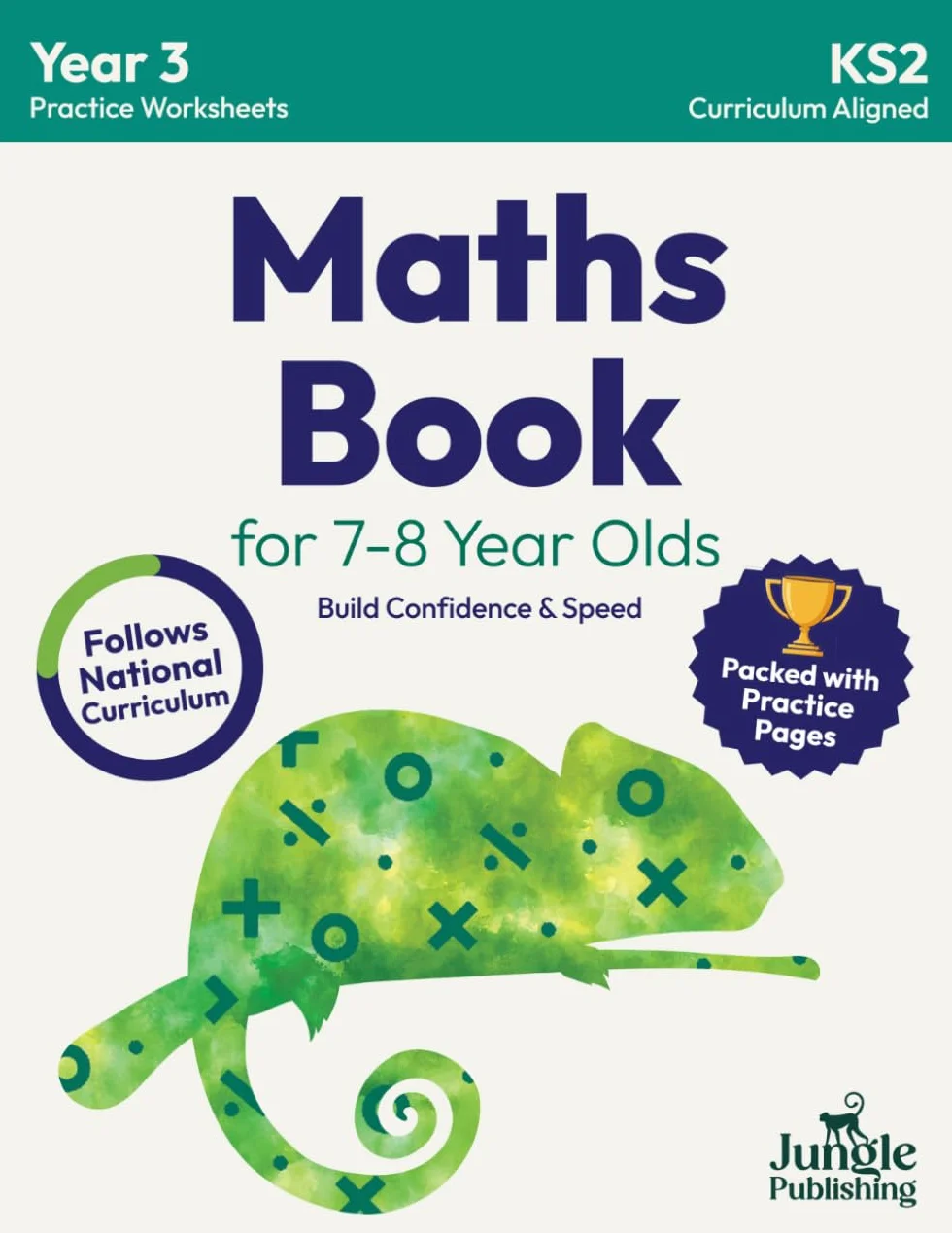 Maths Book for 7-8 Year Olds: Year 3 Maths Workbook
