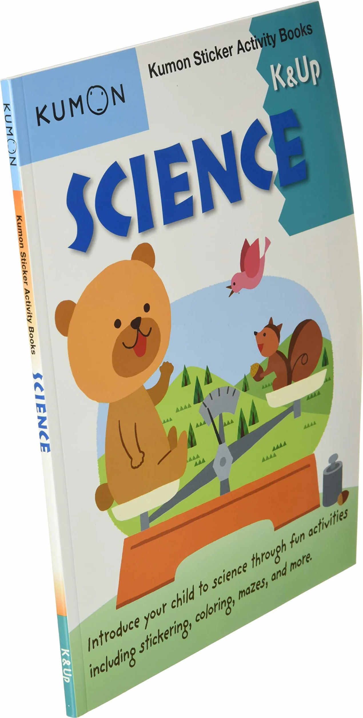 Science Sticker Activity Book: K & Up (Kumon Sticker Activity Books)