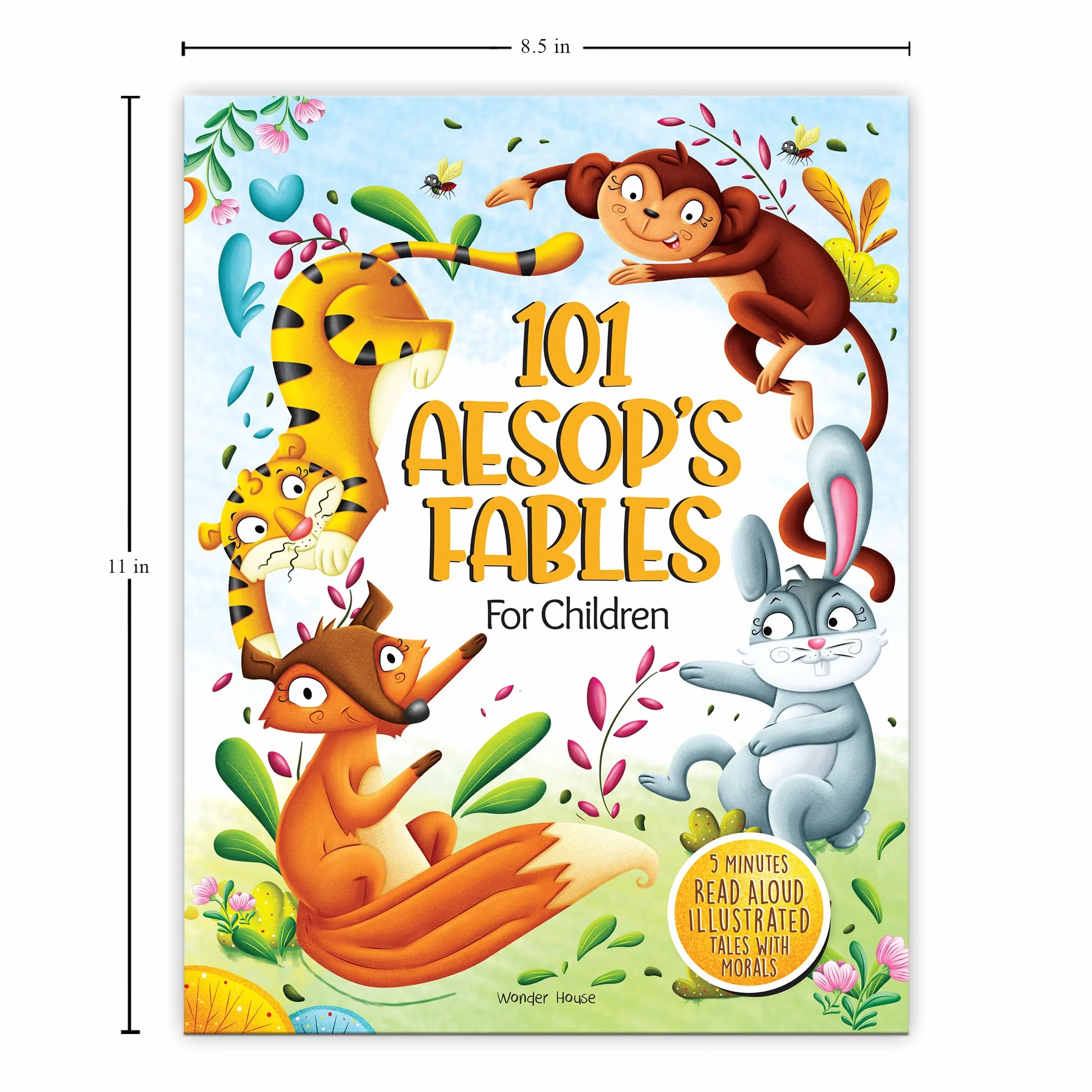5 Minutes Read Aloud: 101 Aesop's Fables for Children