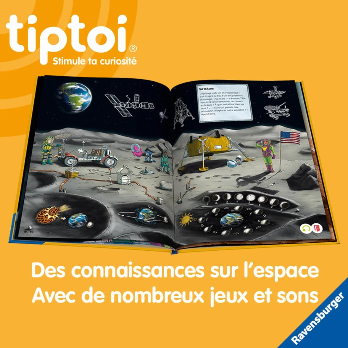 tiptoi® L'espace : Astronautique, étoiles et planètes