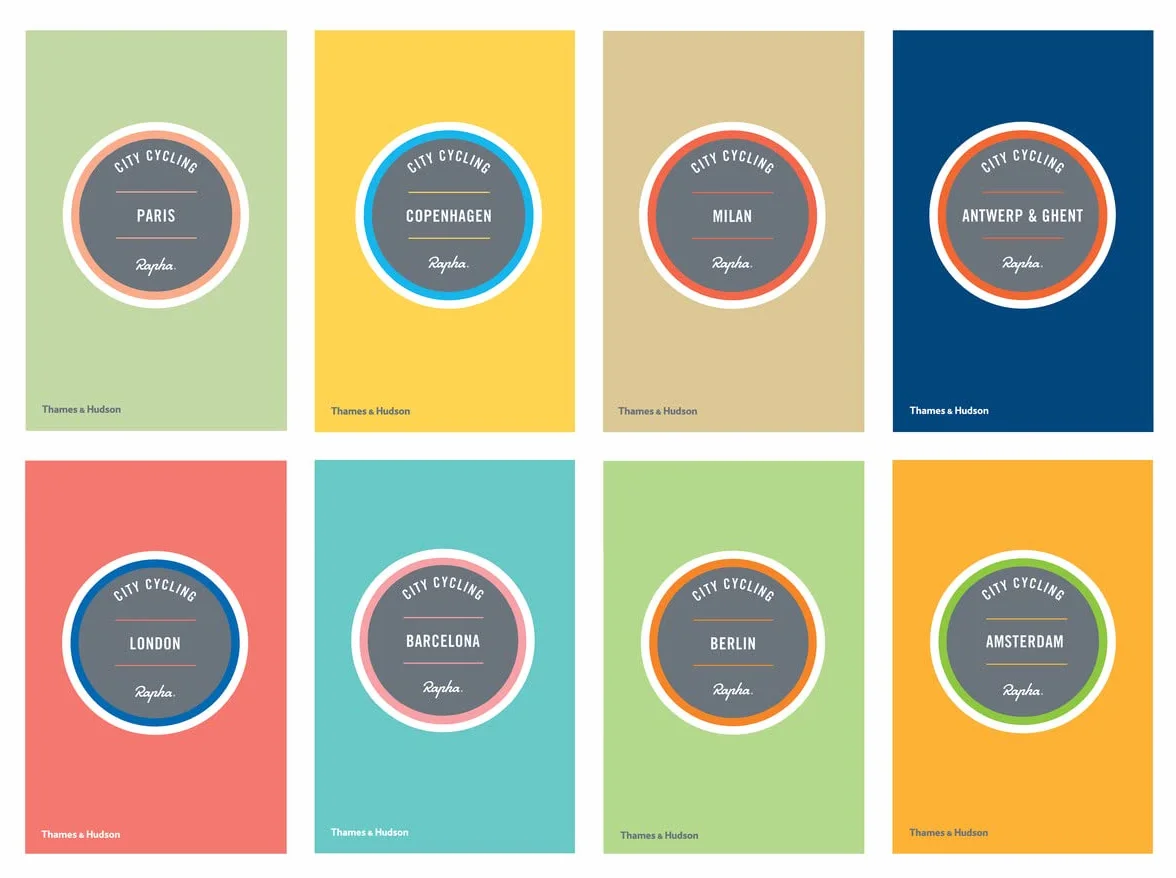 City Cycling Europe (Coffret 8 Vol) /anglais: Slipcased set of 8 paperback volumes, including Paris, Milan, London, Copenhagen, Berlin, Barcelona, Antwerp & Ghent and Amsterdam