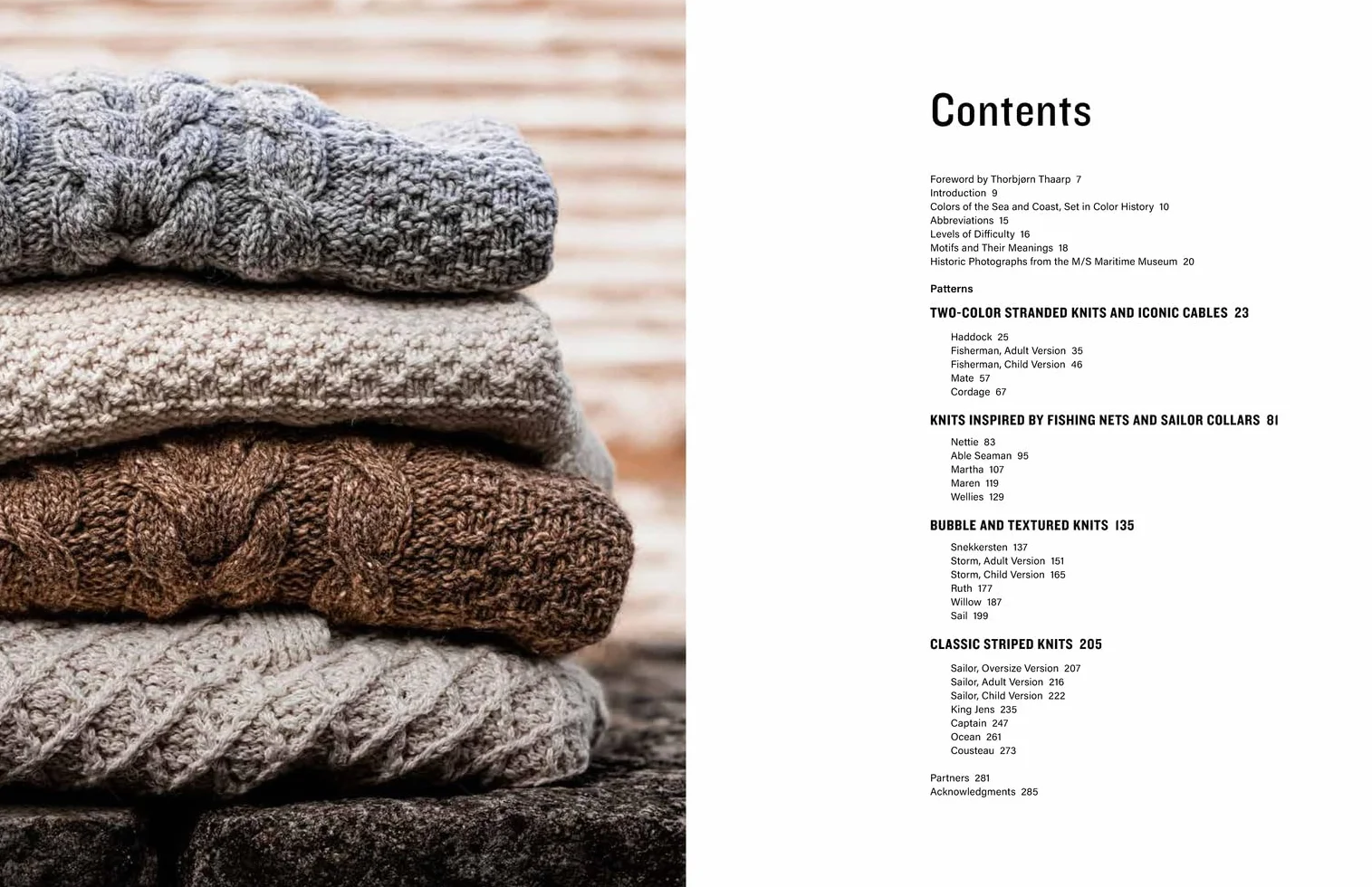Nordic Sailors' & Fishermen's Sweaters: Modern Knitwear Inspired by Historical Patterns