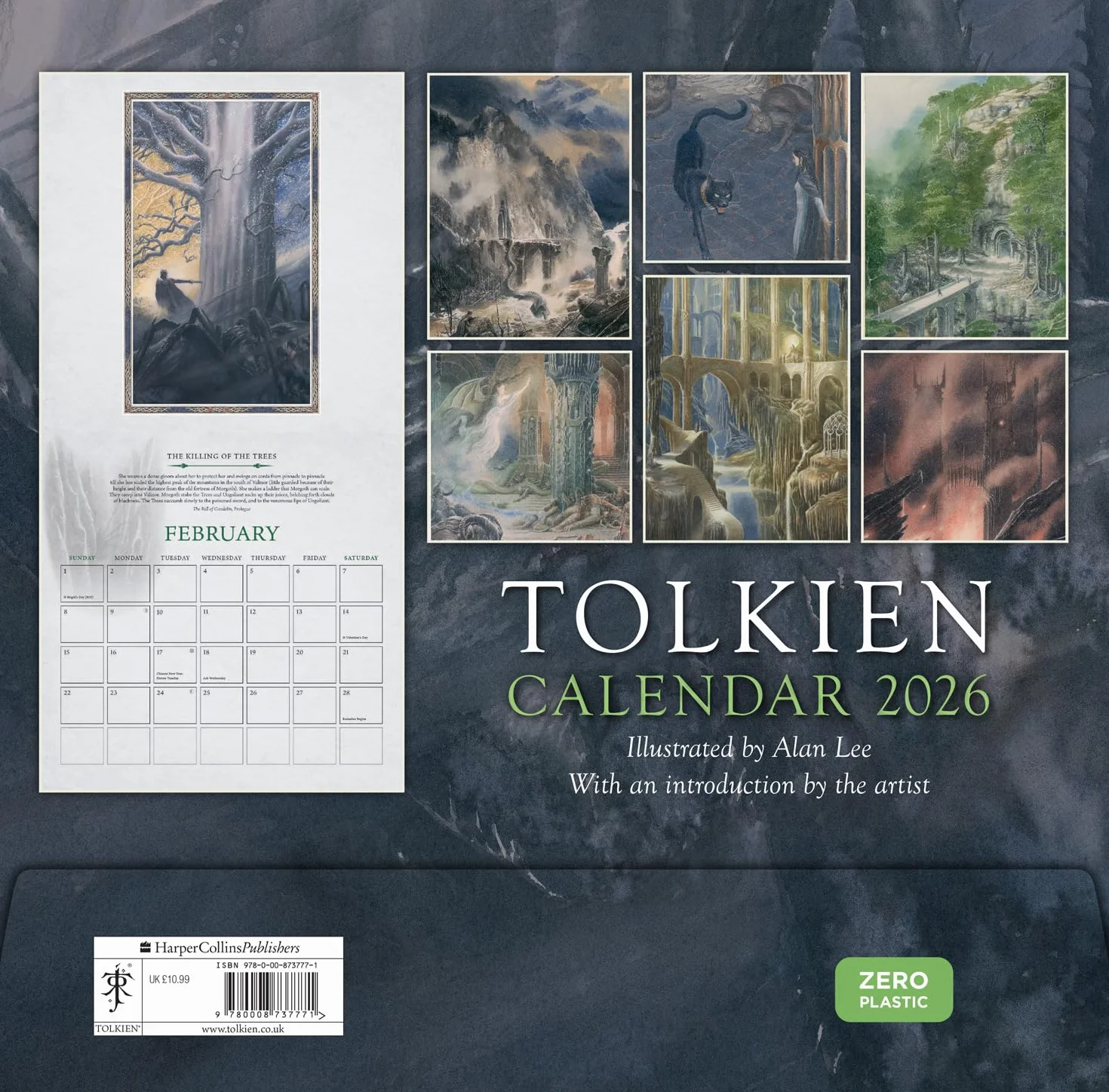 Tolkien Calendar 2026: The Great Tales of Middle-earth