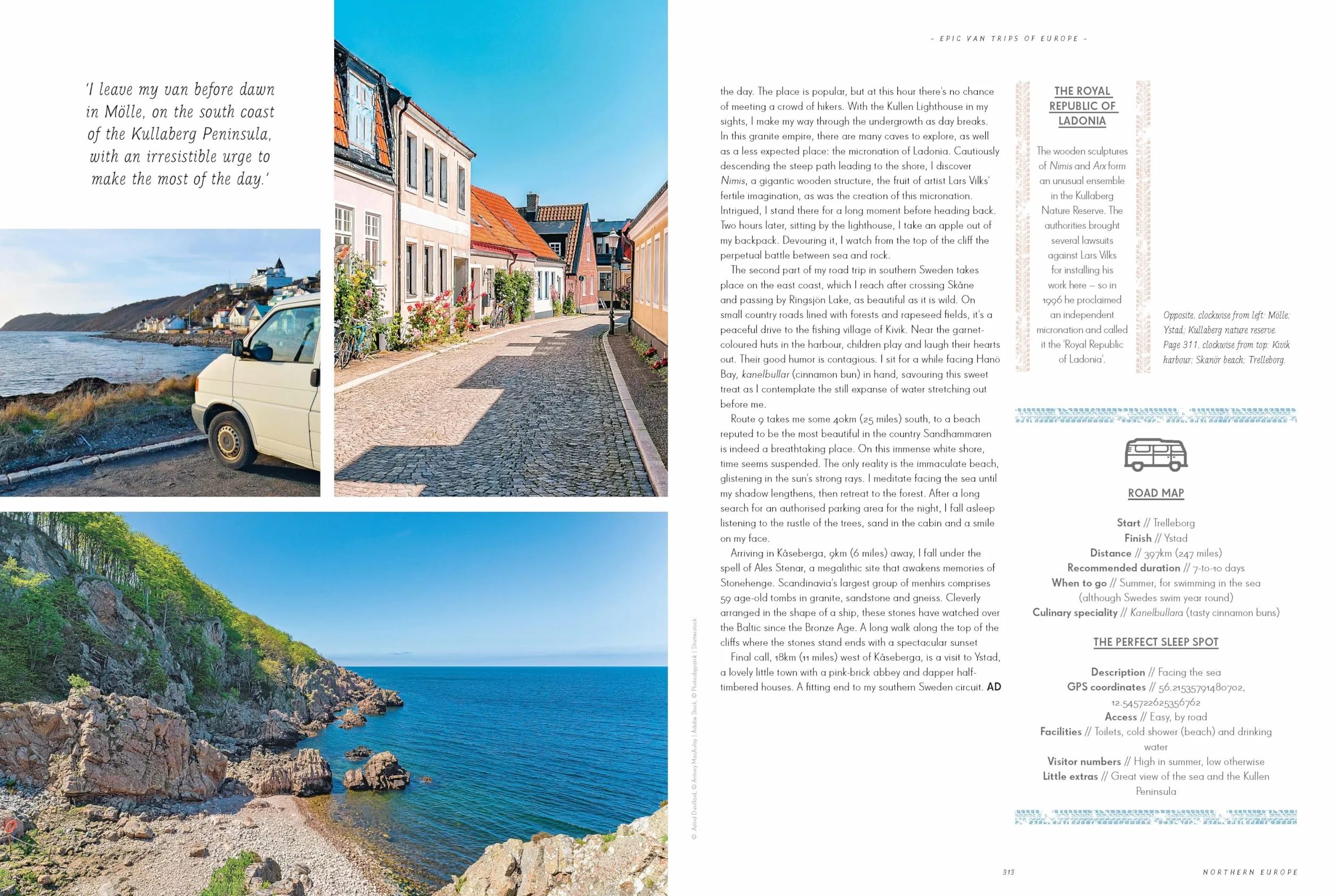 Epic Van Trips of Europe 1ed -anglais-: Explore Europe's Most Beautiful Routes to Travel by Campervan