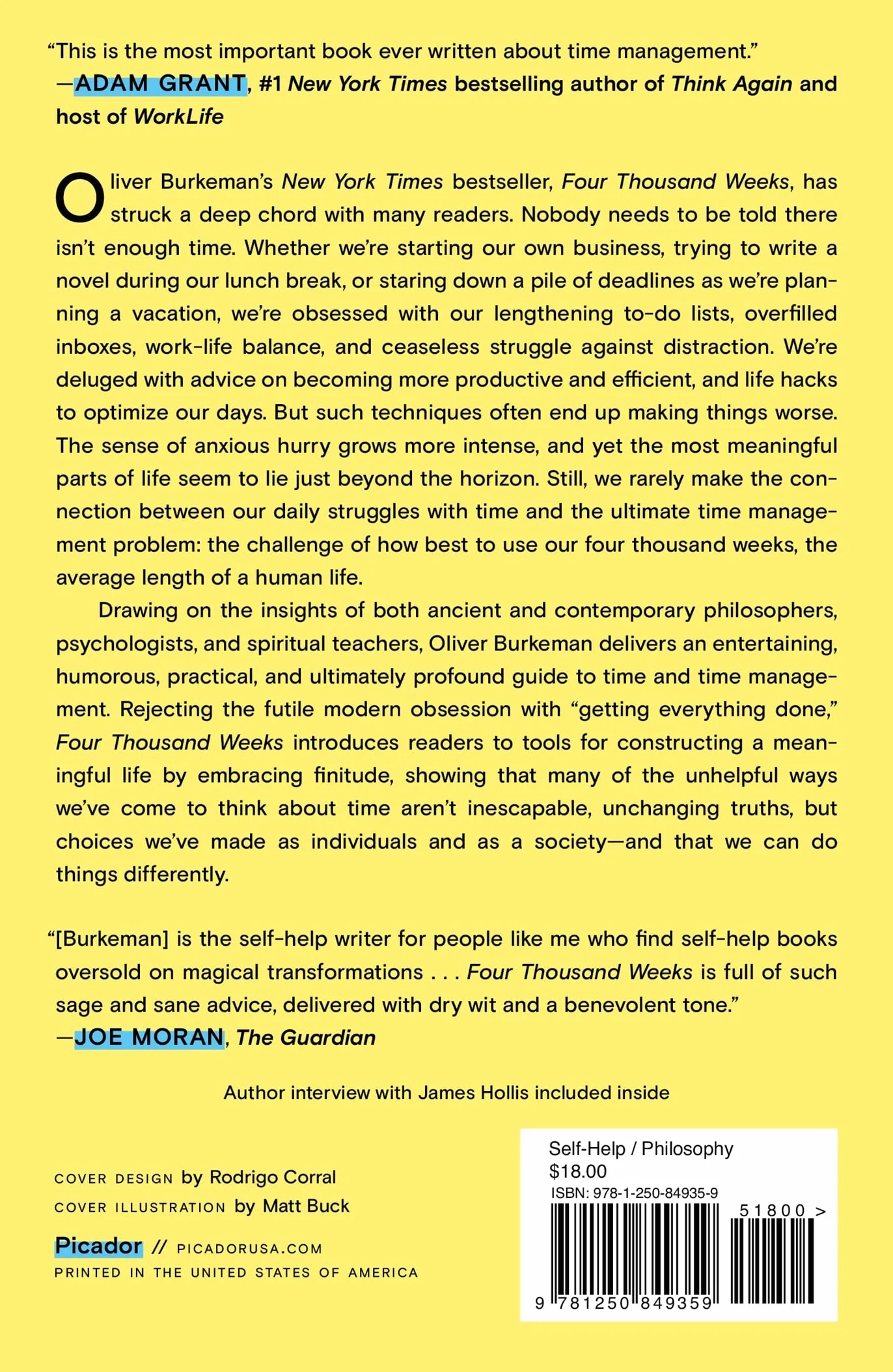 Four Thousand Weeks: Time Management for Mortals