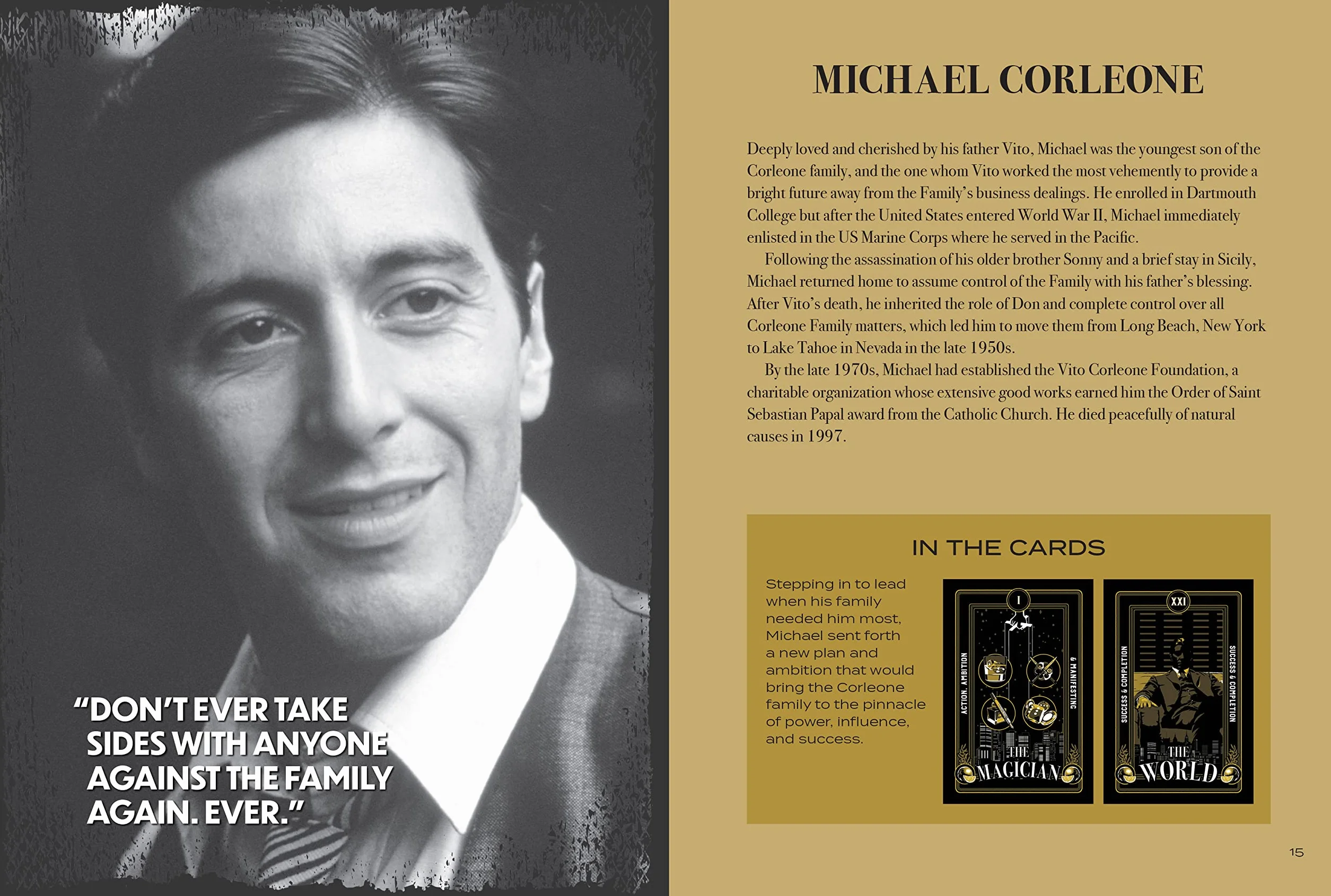 The Godfather Tarot: Includes: A 78-card Tarot Deck and a Book on the Corleone Family and its History