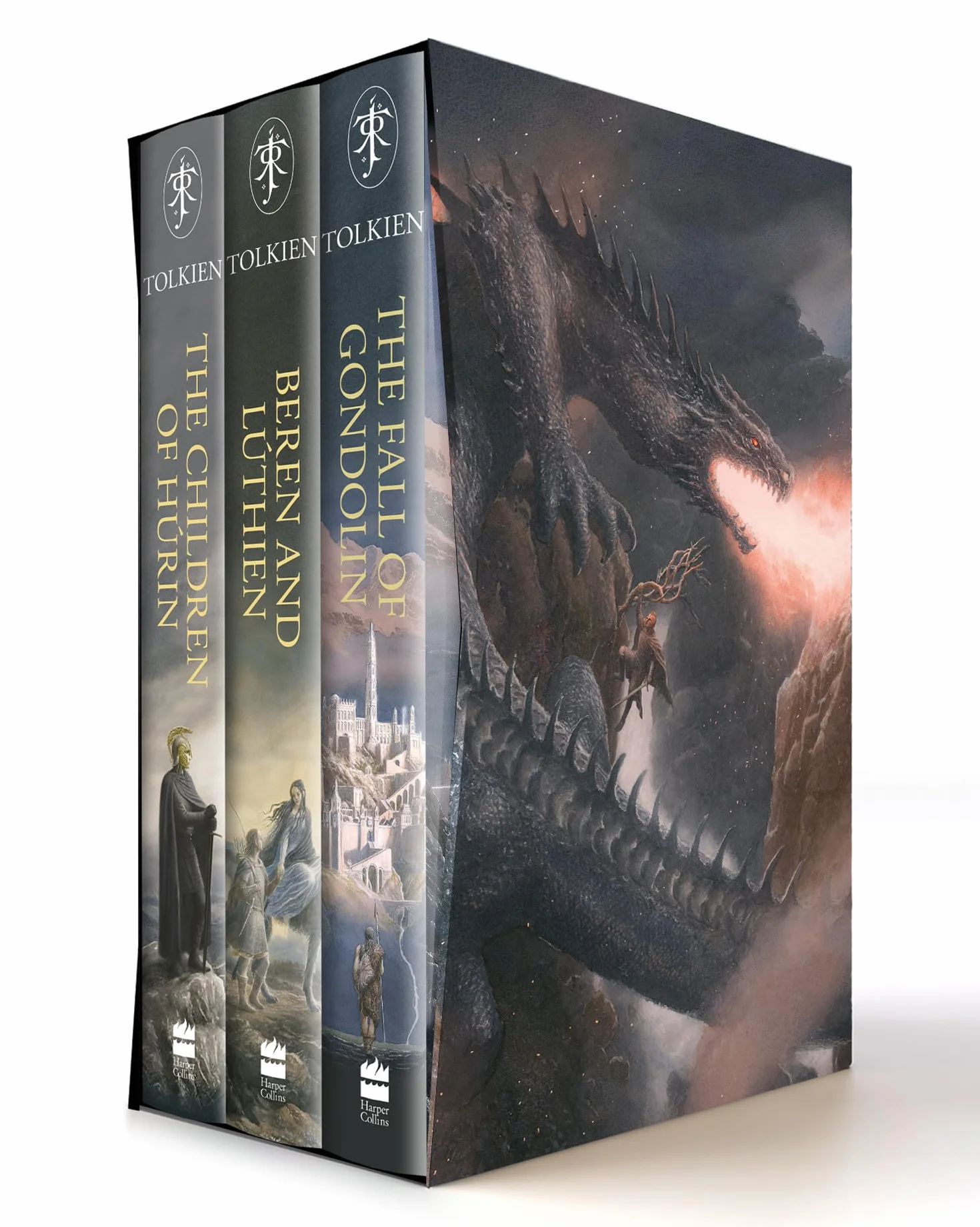 The Great Tales of Middle-earth Boxed Set: The Children of Húrin, Beren and Lúthien & The Fall of Gondolin