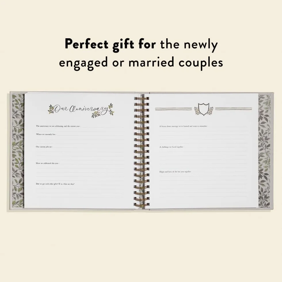As We Grow: A Modern Memory Book for Married Couples