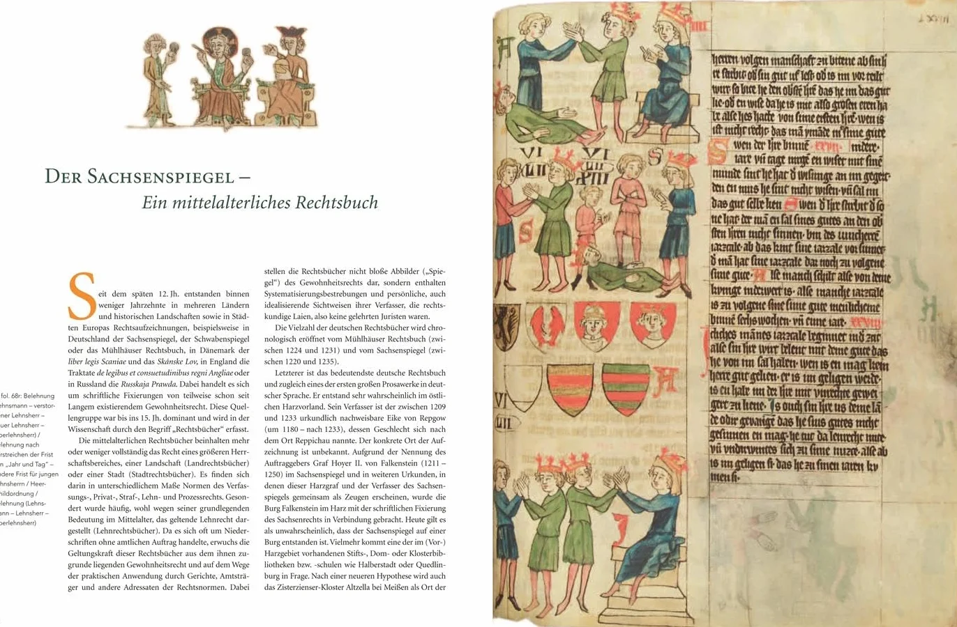 Der Sachsenspiegel: Das berühmteste deutsche Rechtsbuch des Mittelalters