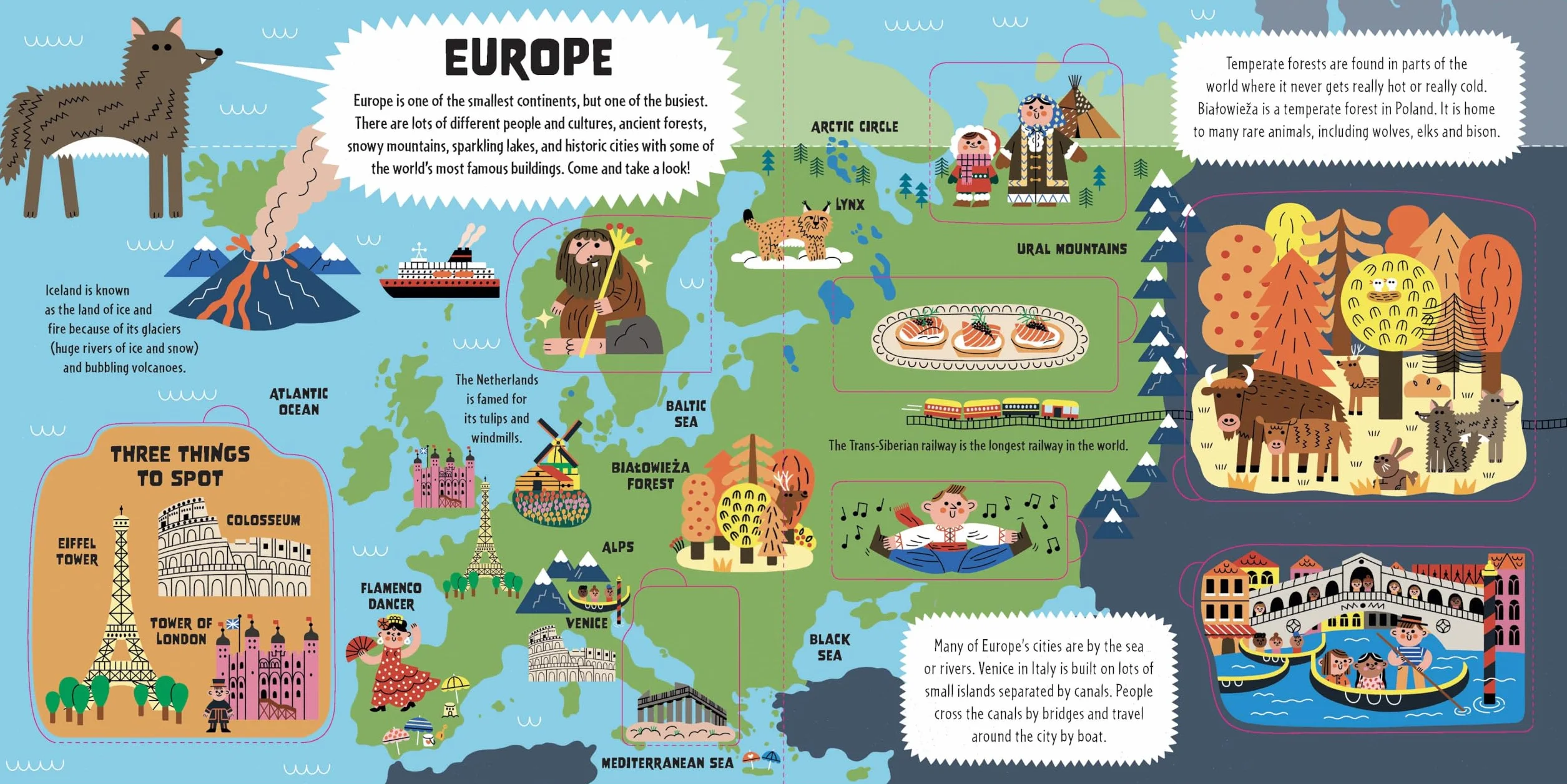 My First Lift-the-Flap World Atlas - anglais: Giant Pull Out Map | Wow Factor Facts & Surprises | Search & Find Games | Beautiful & Engaging Illustrations