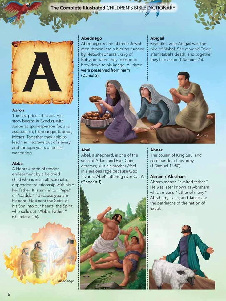 The Complete Illustrated Children's Bible Dictionary: Awesome A-To-Z Definitions to Help You Understand God's Word