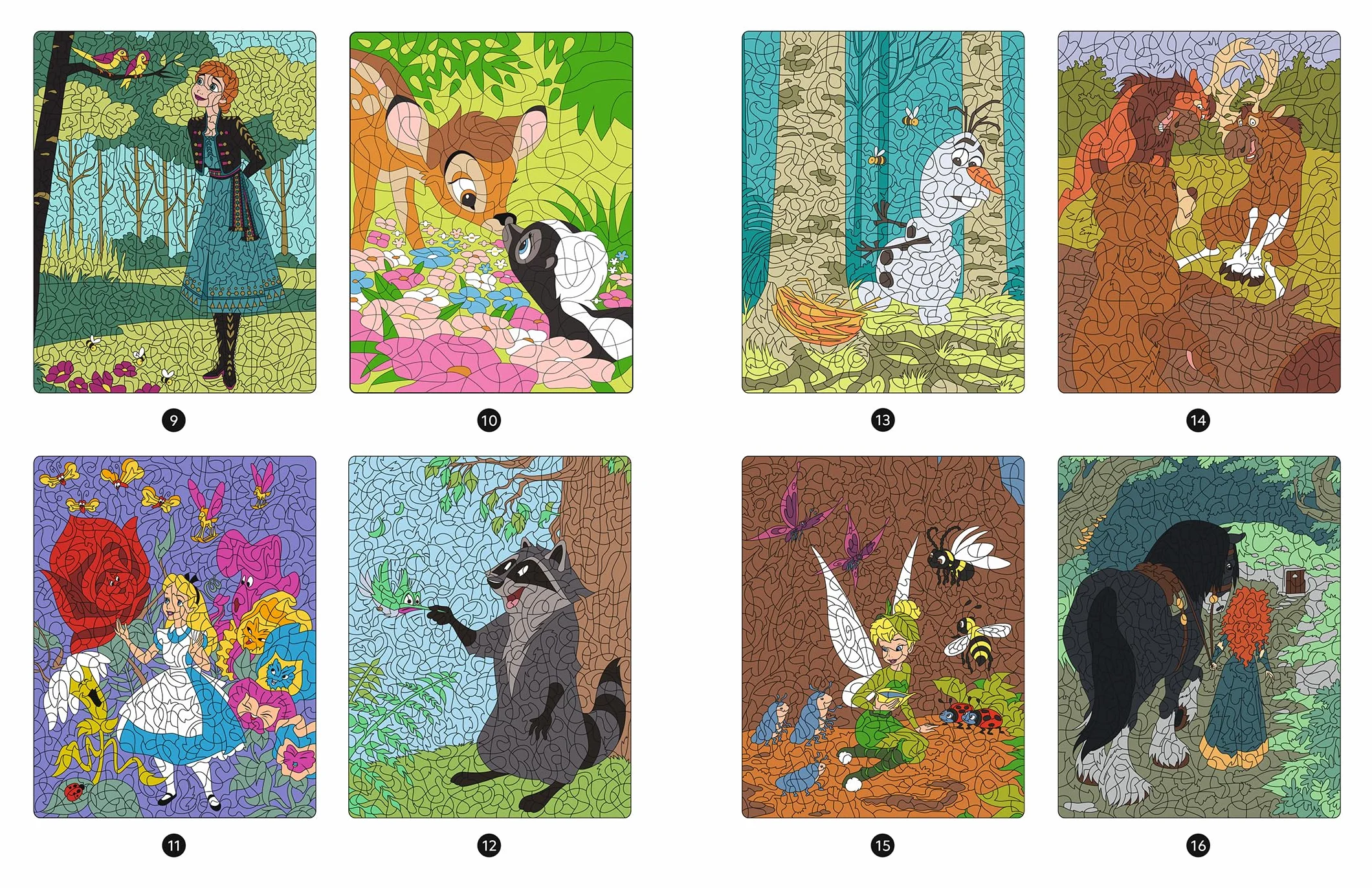 DISNEY - Coloriages Magiques - Mystères (7+) - La forêt