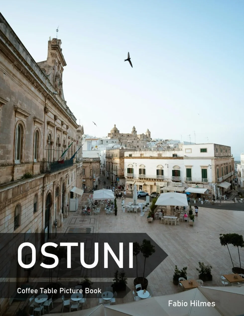 Ostuni: A Coffee Table Picture Book, An Ideal Gift for Travel and Tourism Enthusiasts, Promoting Relaxation and Meditation.