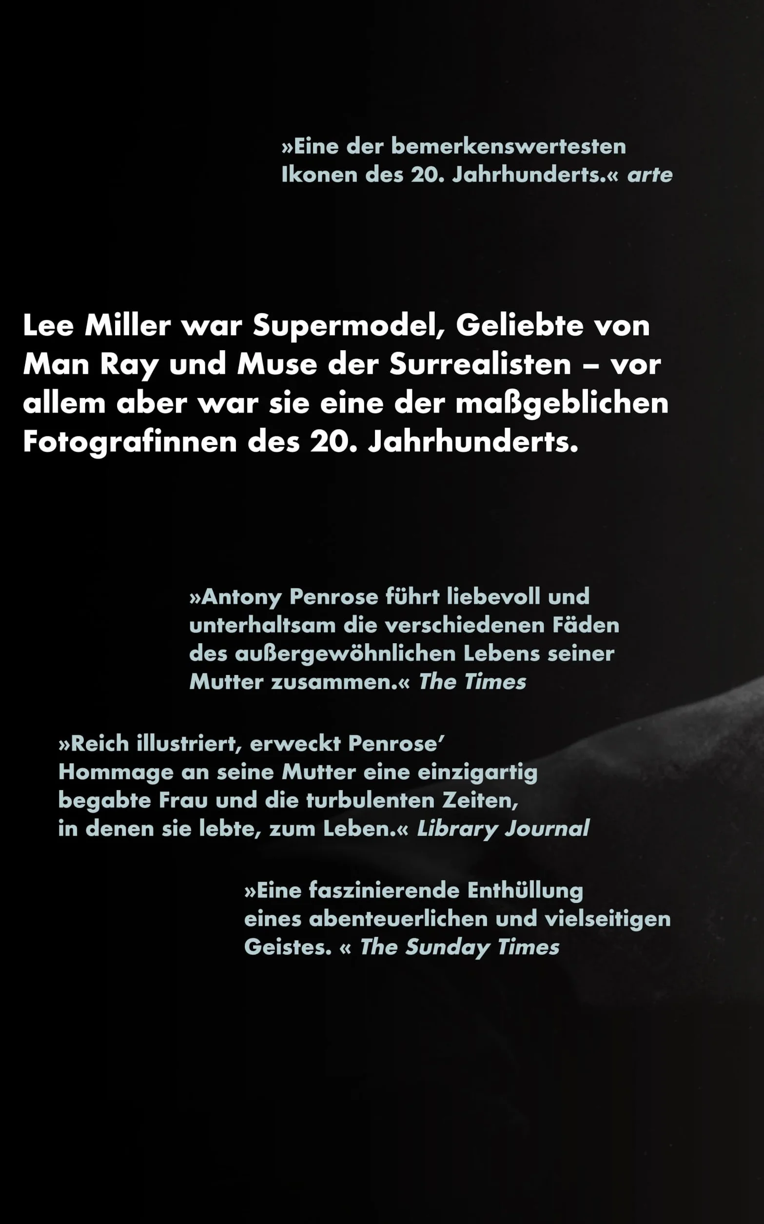 Immer lieber woandershin: Die Leben der Lee Miller | Die literarische Vorlage des Films DIE FOTOGRAFIN mit Kate Winslet: 4964