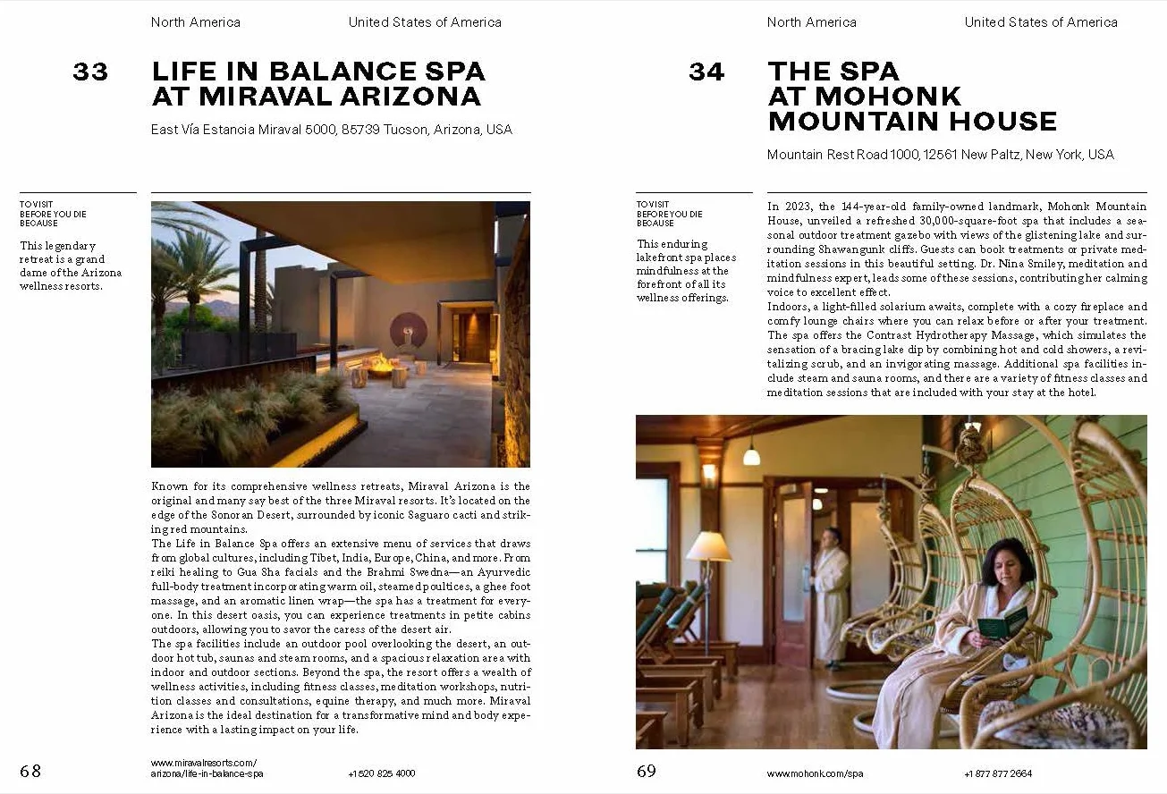 150 Spas You Need To Visit Before You Die /anglais