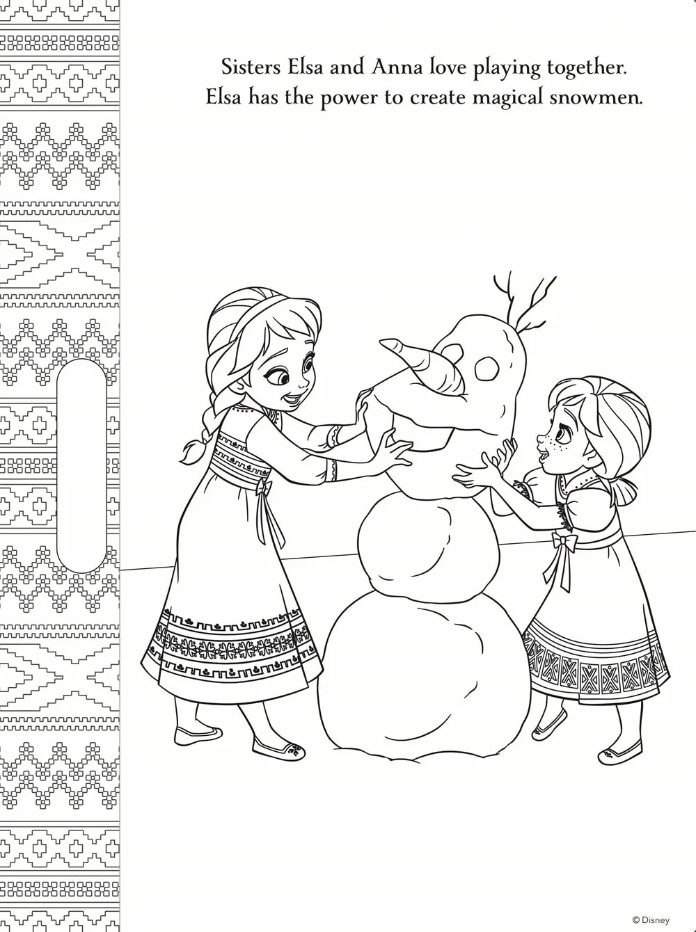 Disney Frozen: Giant Colour-Me Pad