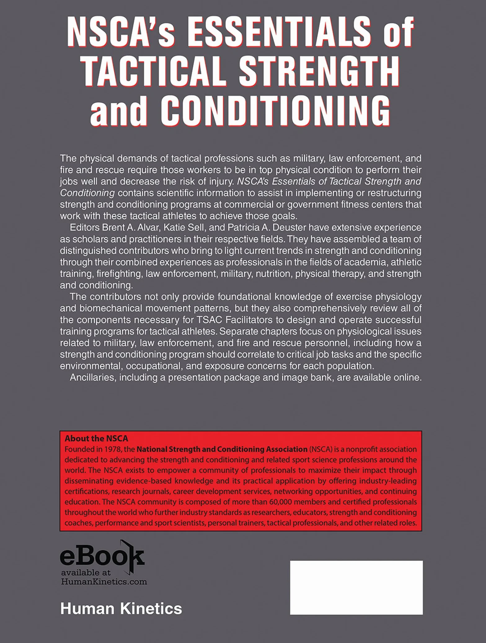 Nsca's Essentials of Tactical Strength and Conditioning