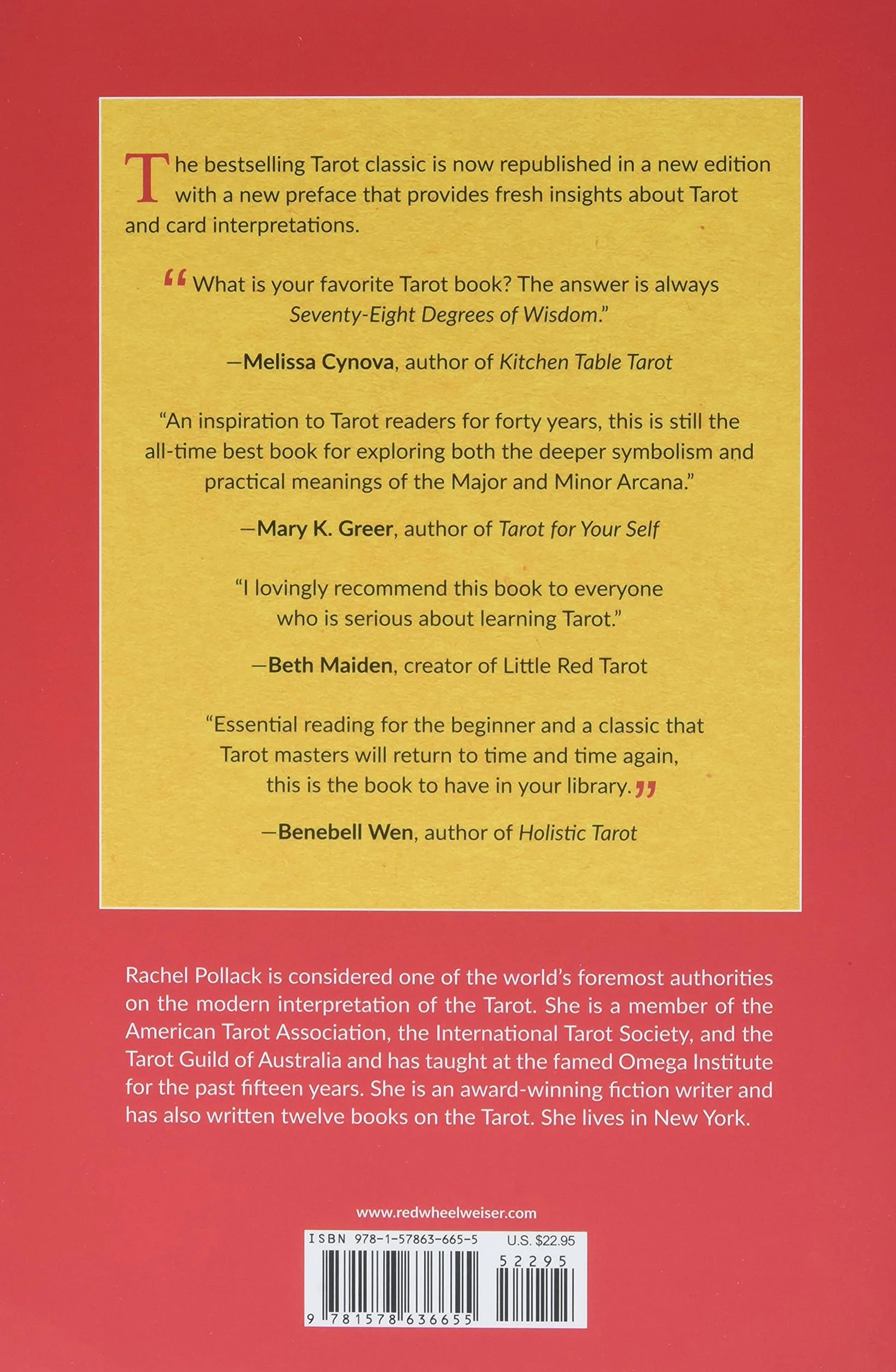 Seventy-Eight Degrees of Wisdom: A Tarot Journey to Self-Awareness (a New Edition of the Tarot Classic)