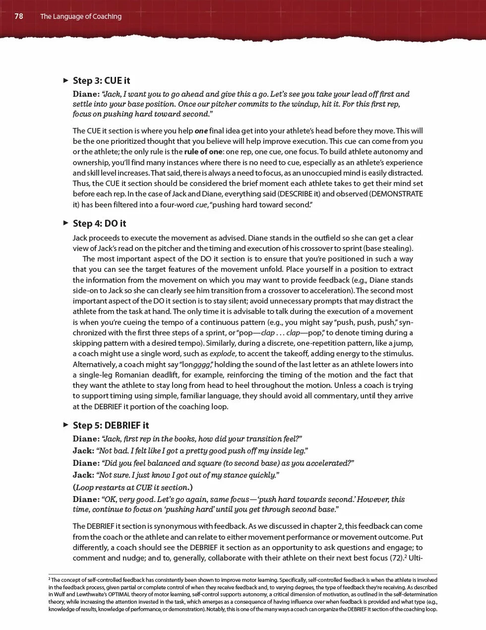 The Language of Coaching: The Art & Science of Teaching Movement