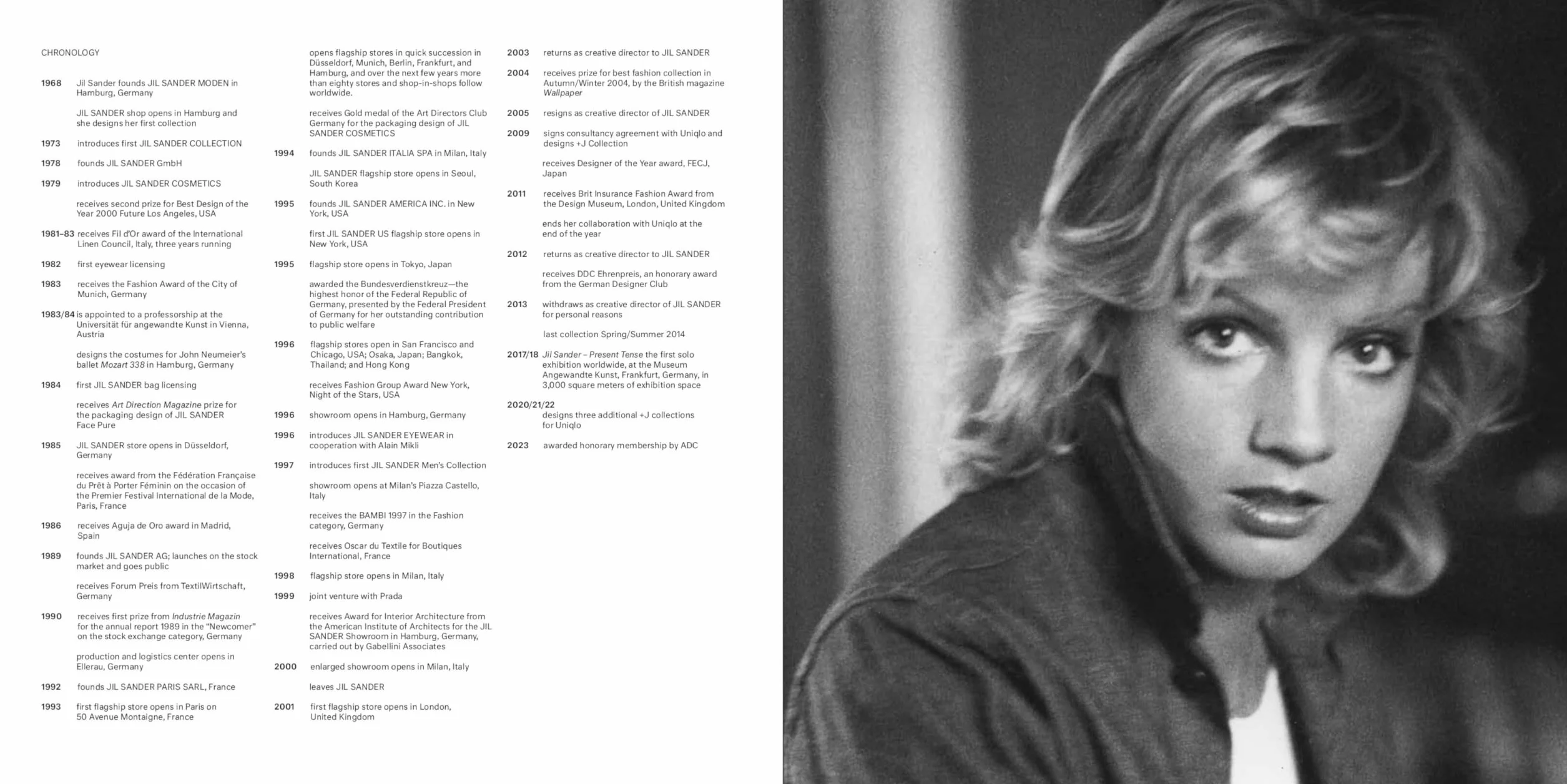 Jil Sander by Jil Sander: Exclusive compilation, artistically curated and designed, produced with folds, scores and printed foils [English edition]