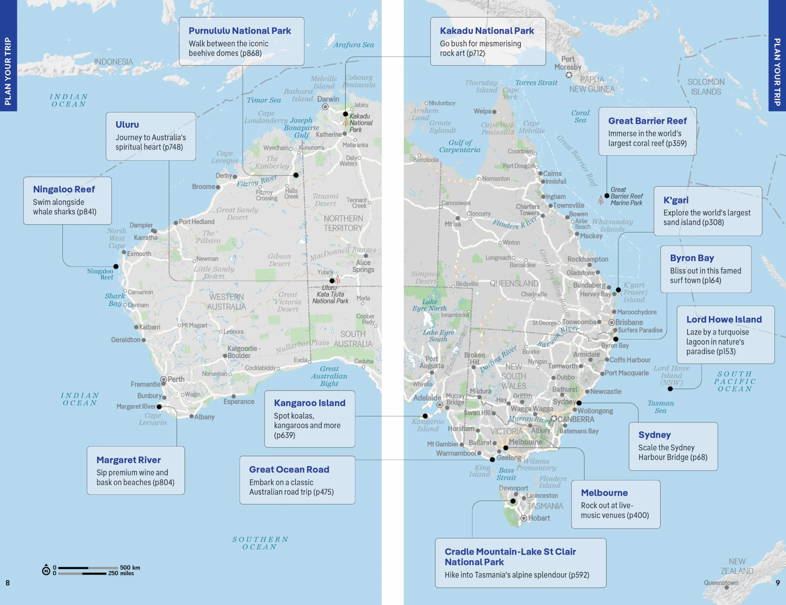 Australia 22ed -anglais-: Detailed Itineraries Travel Like a Local Insider Tips Covers Sydney & New South Wales, Queensland, Melbourne & Victoria, the Red Centre and More